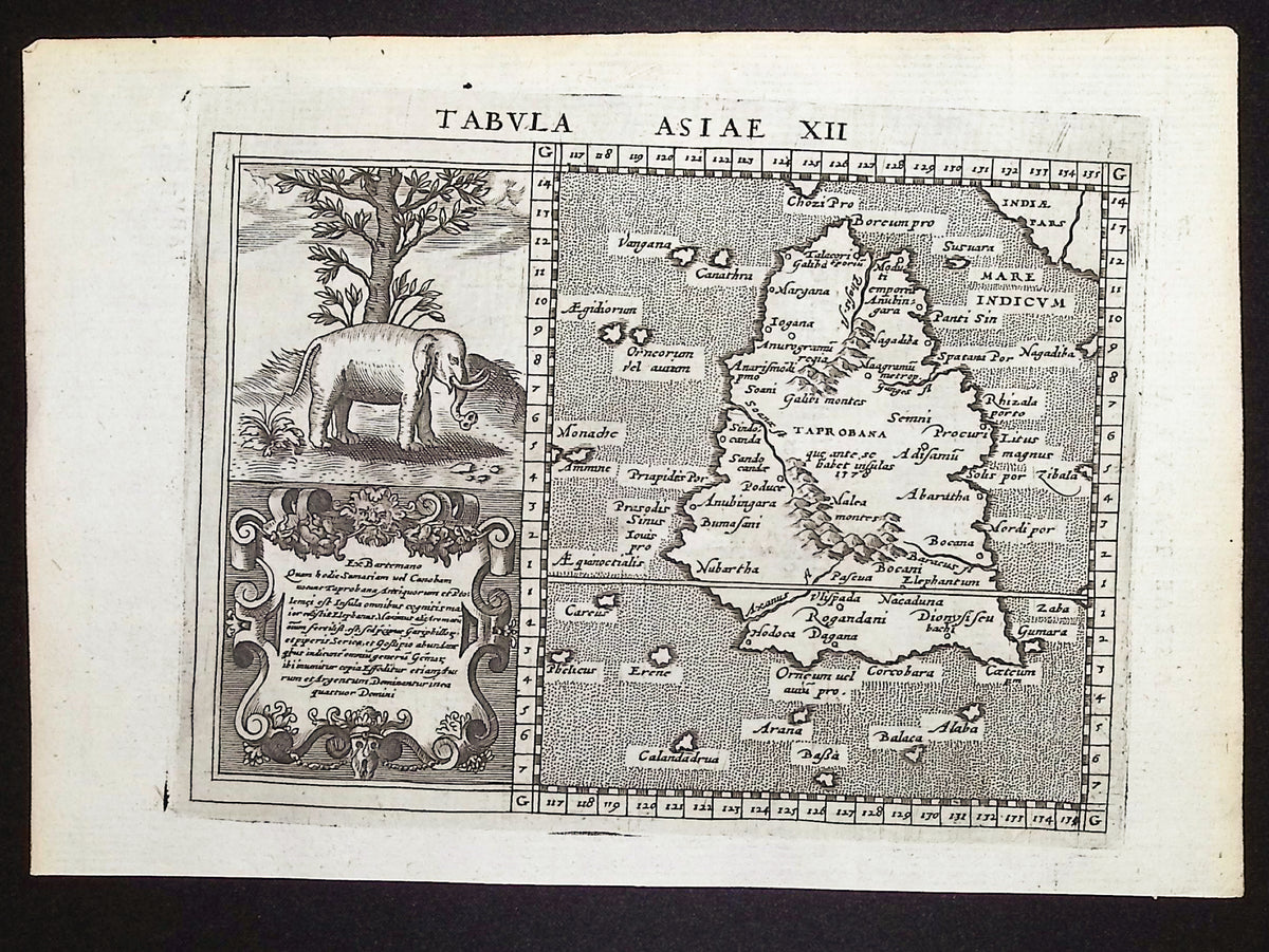 Lot of Six Maps of Asia