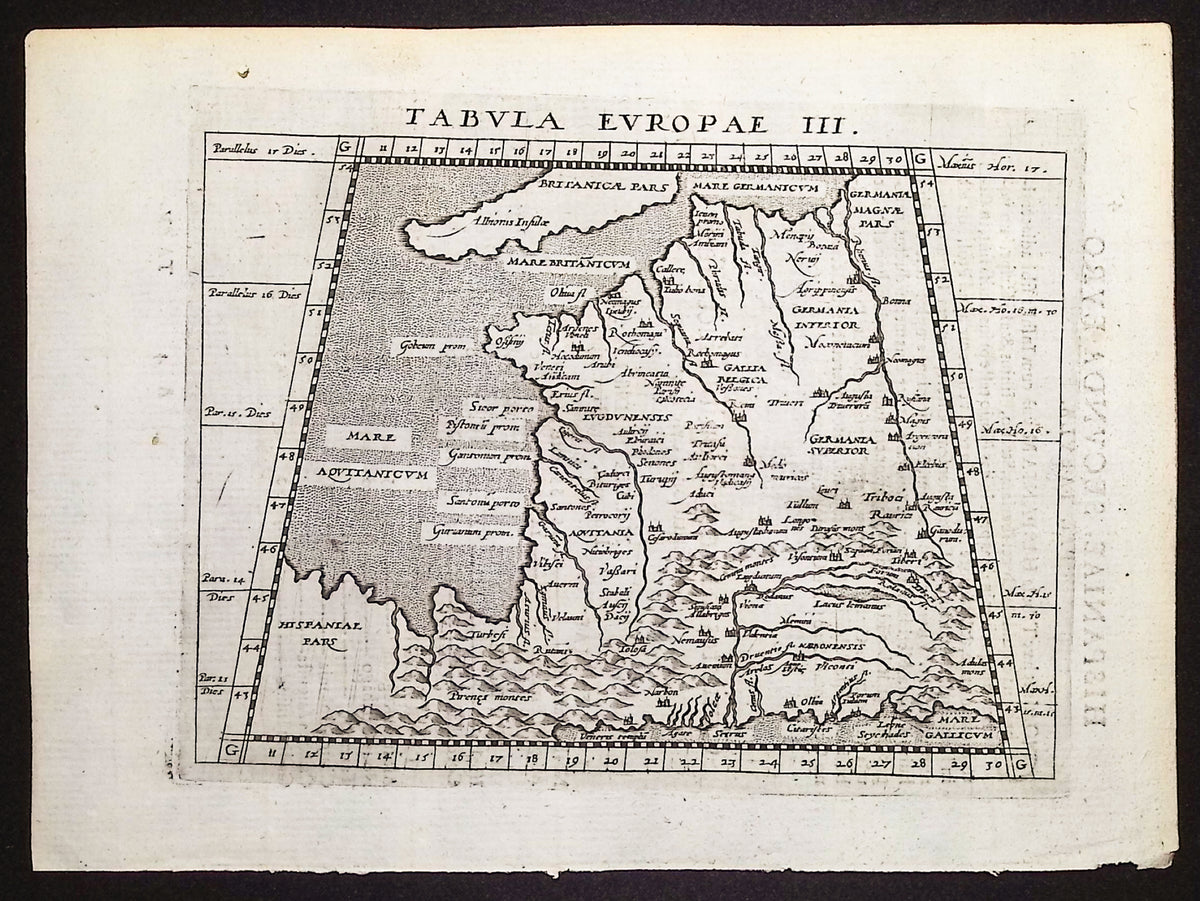 Lot of Ten Maps of Europe