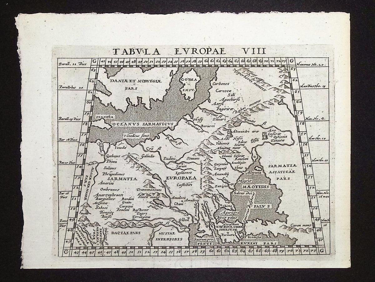 Lot of Ten Maps of Europe