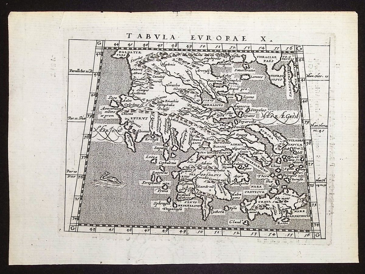 Lot of Ten Maps of Europe