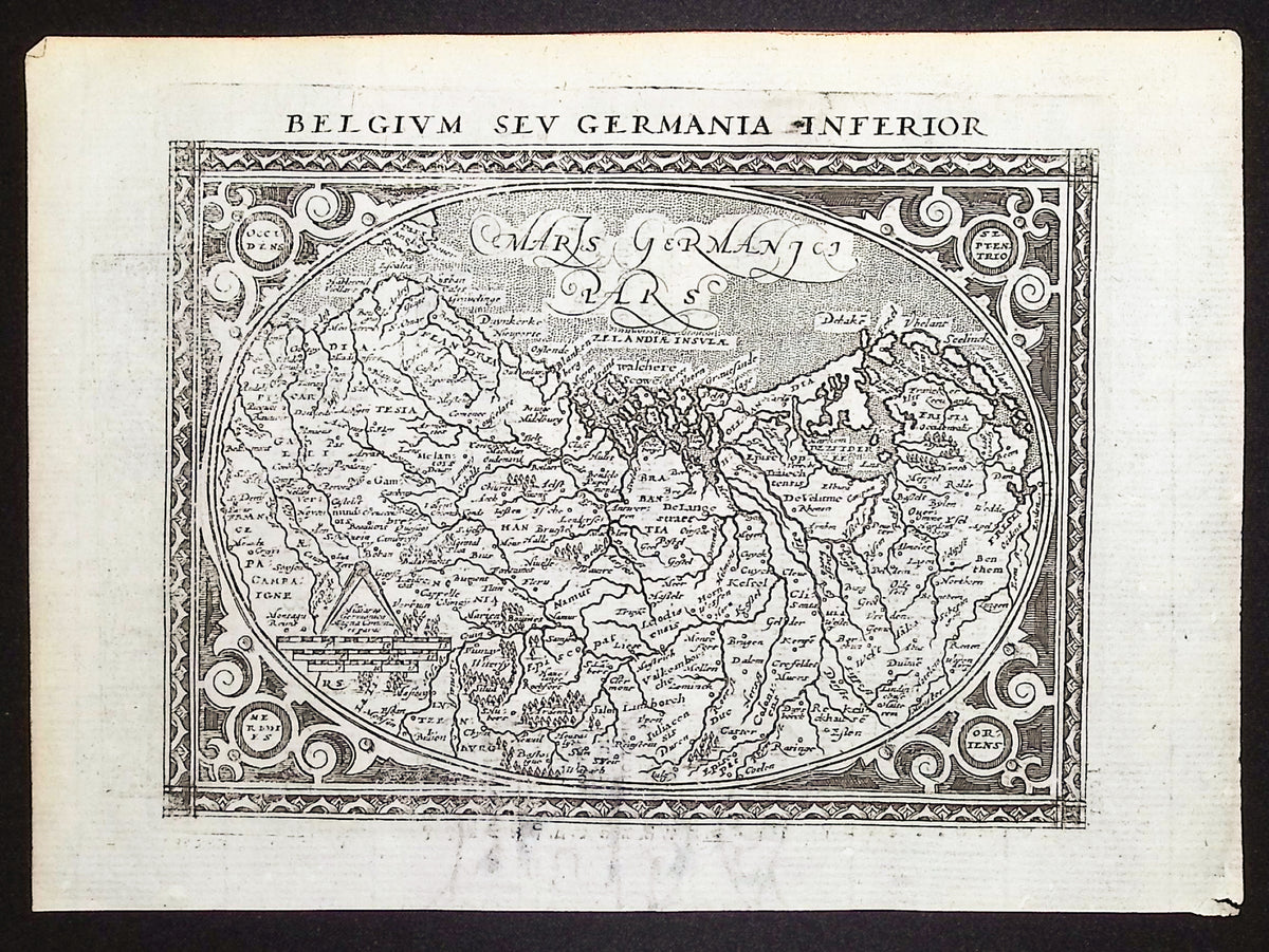 Map of the Low Countries