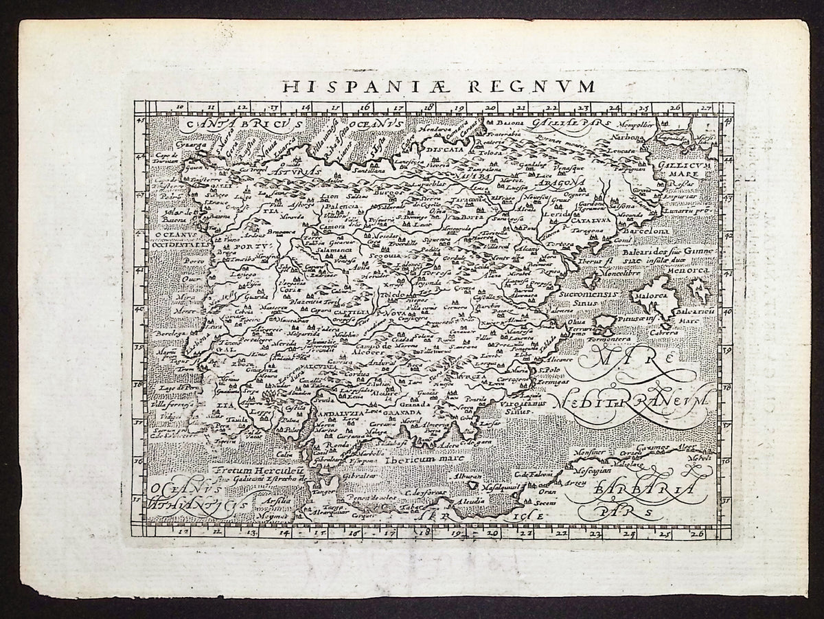 Map of iberia