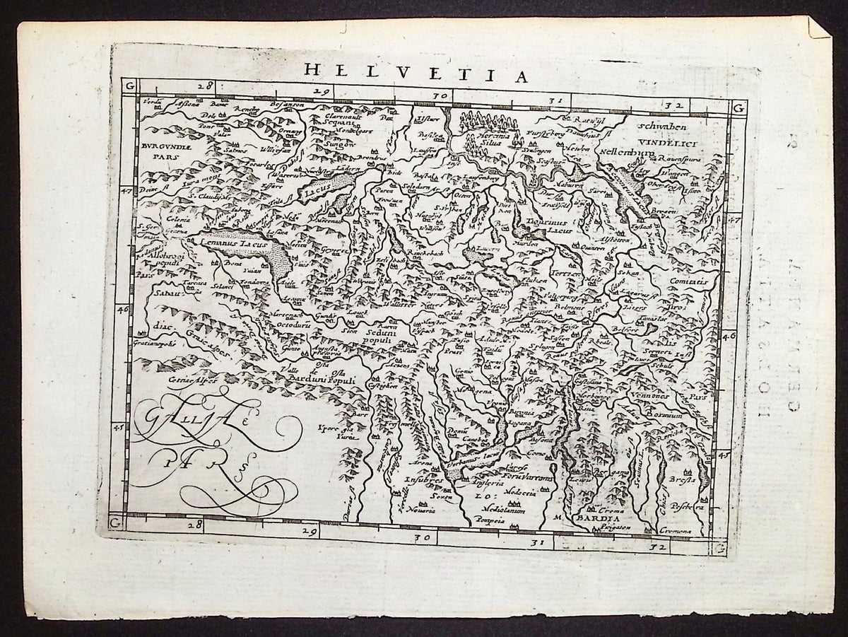 Map of Switzerland