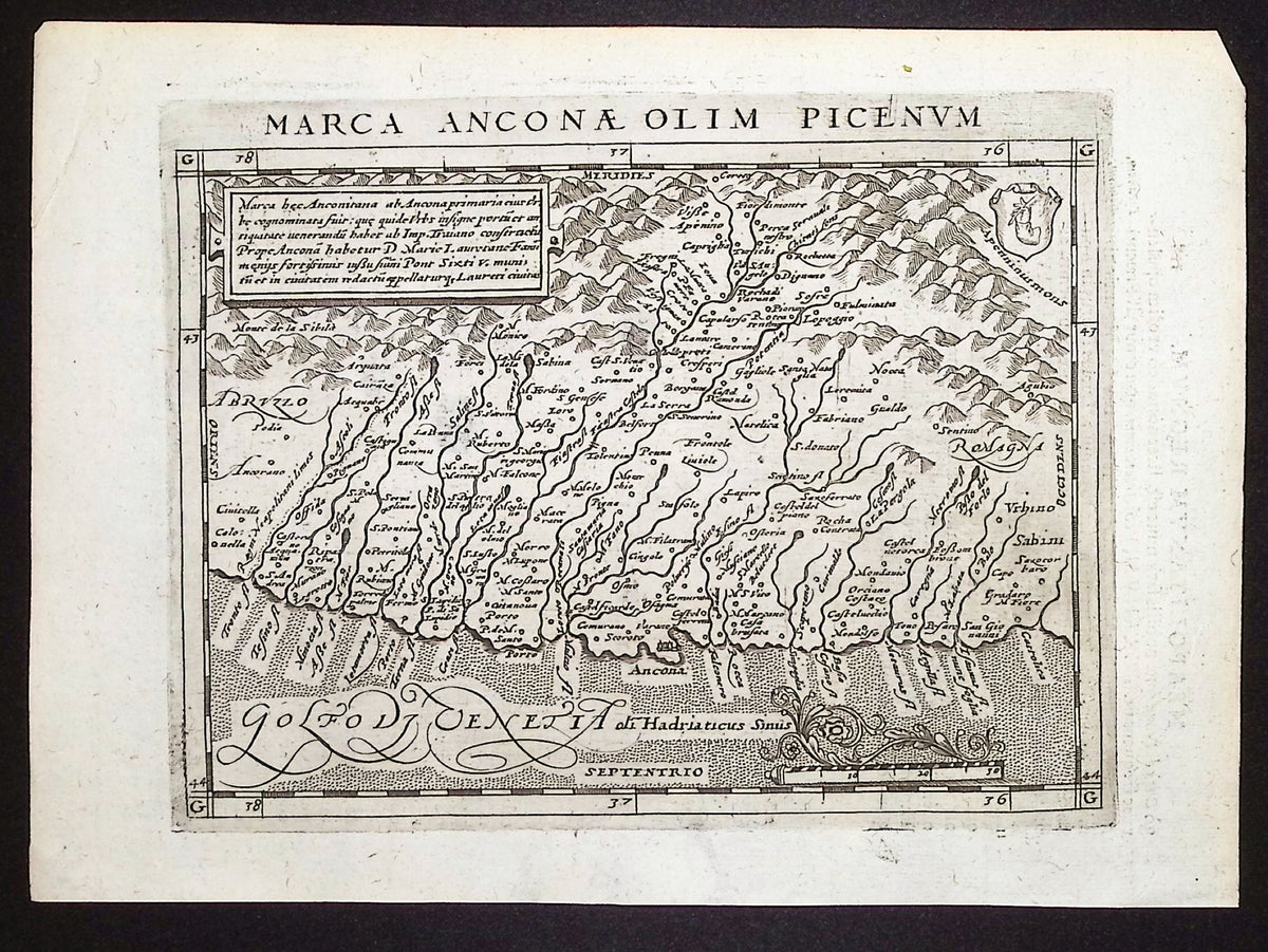 Map of Eastern Italy (Picenum)
