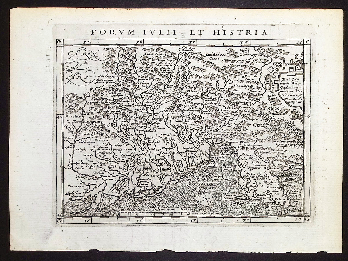 Map of Istria