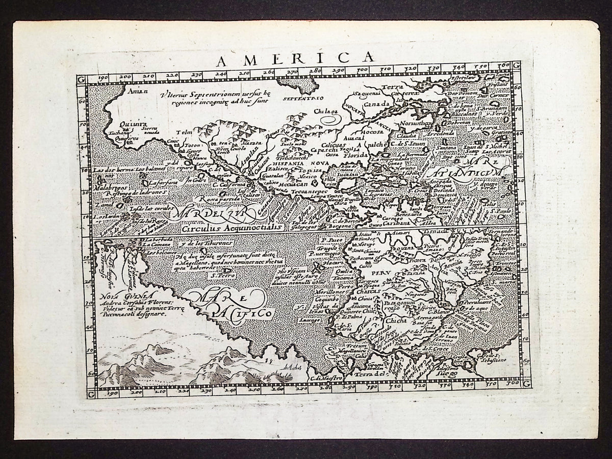 Map of the Americas