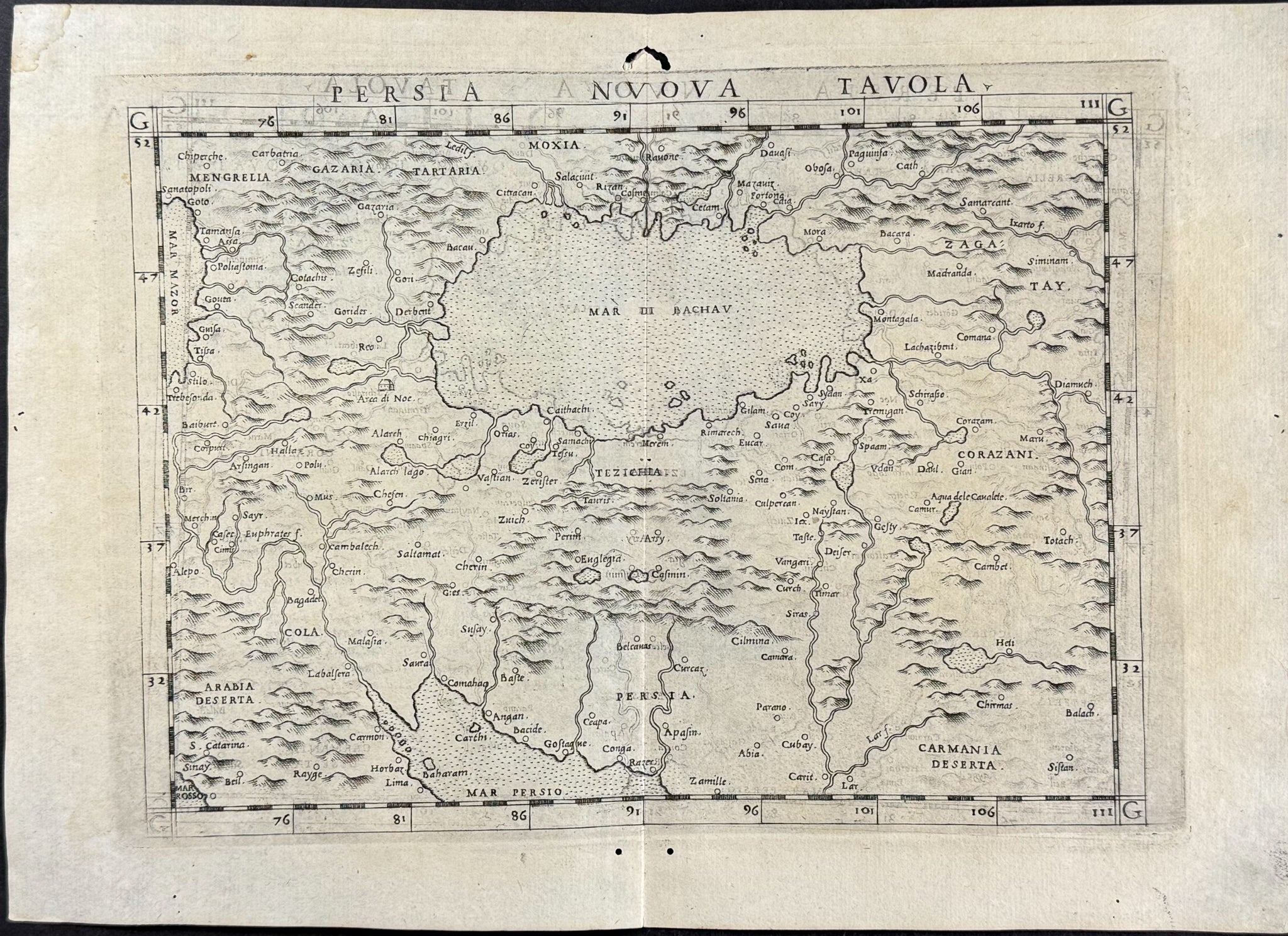 Map of Persia