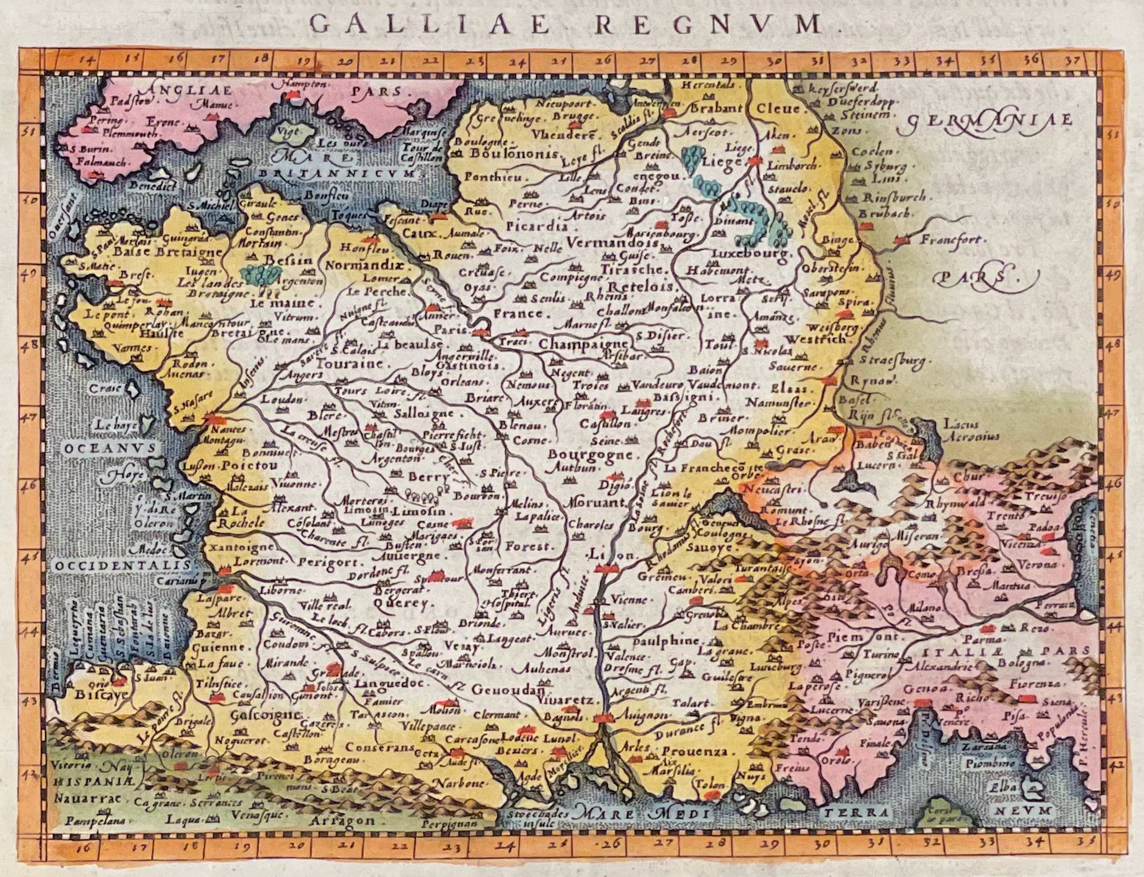 Map of France