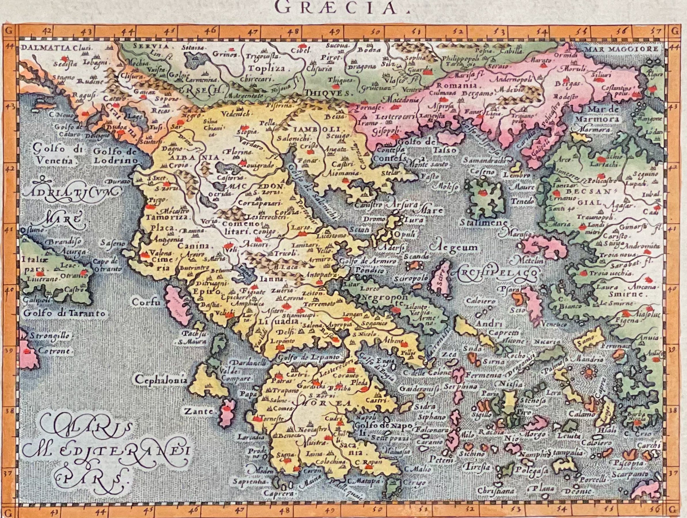 Map of Greece
