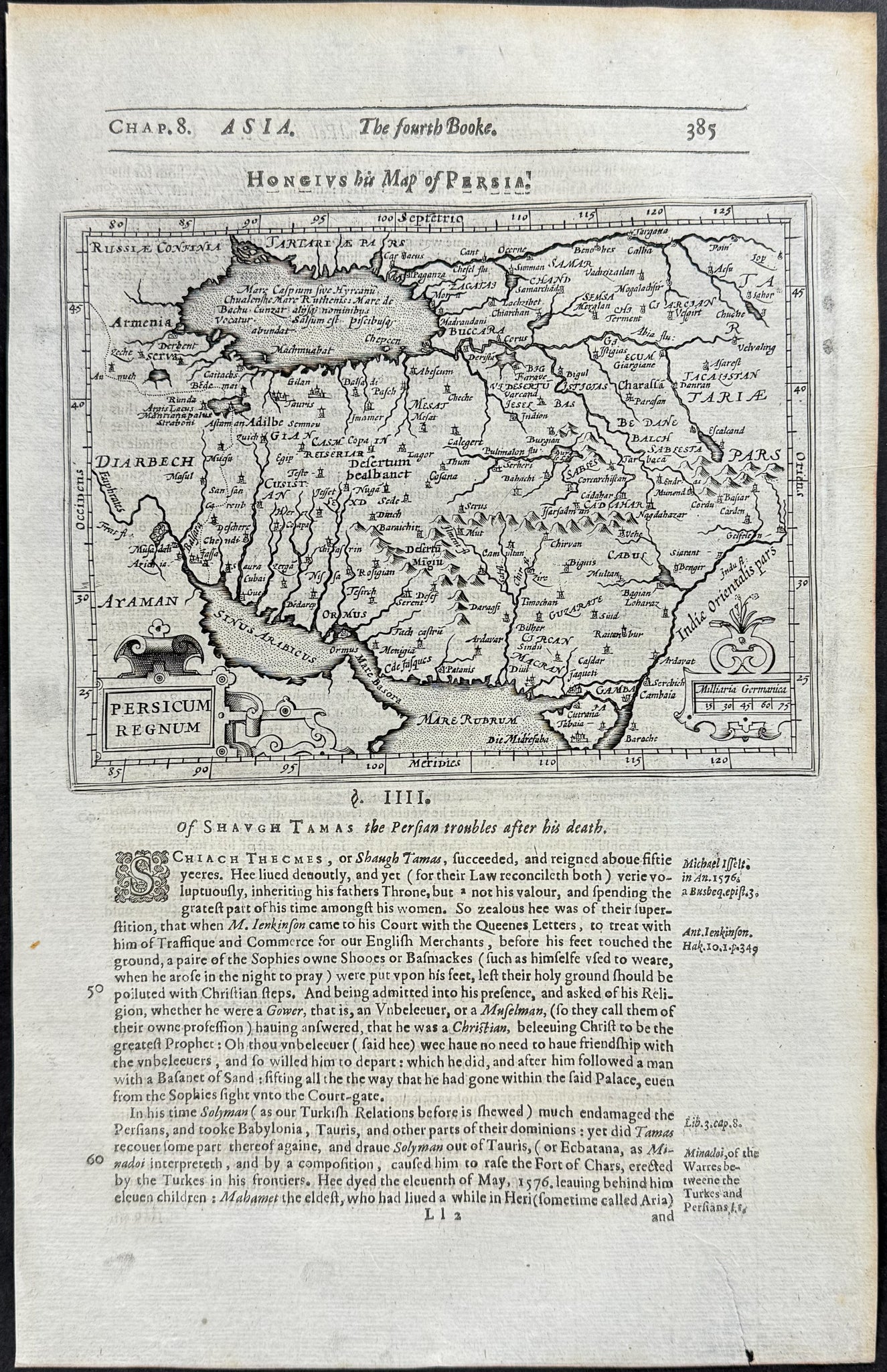 Map of Persia