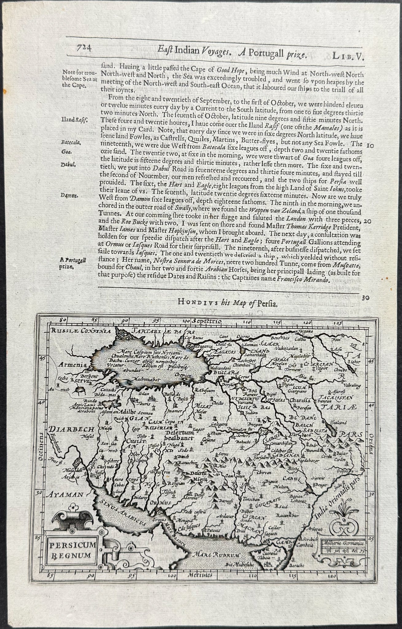 Map of Persia