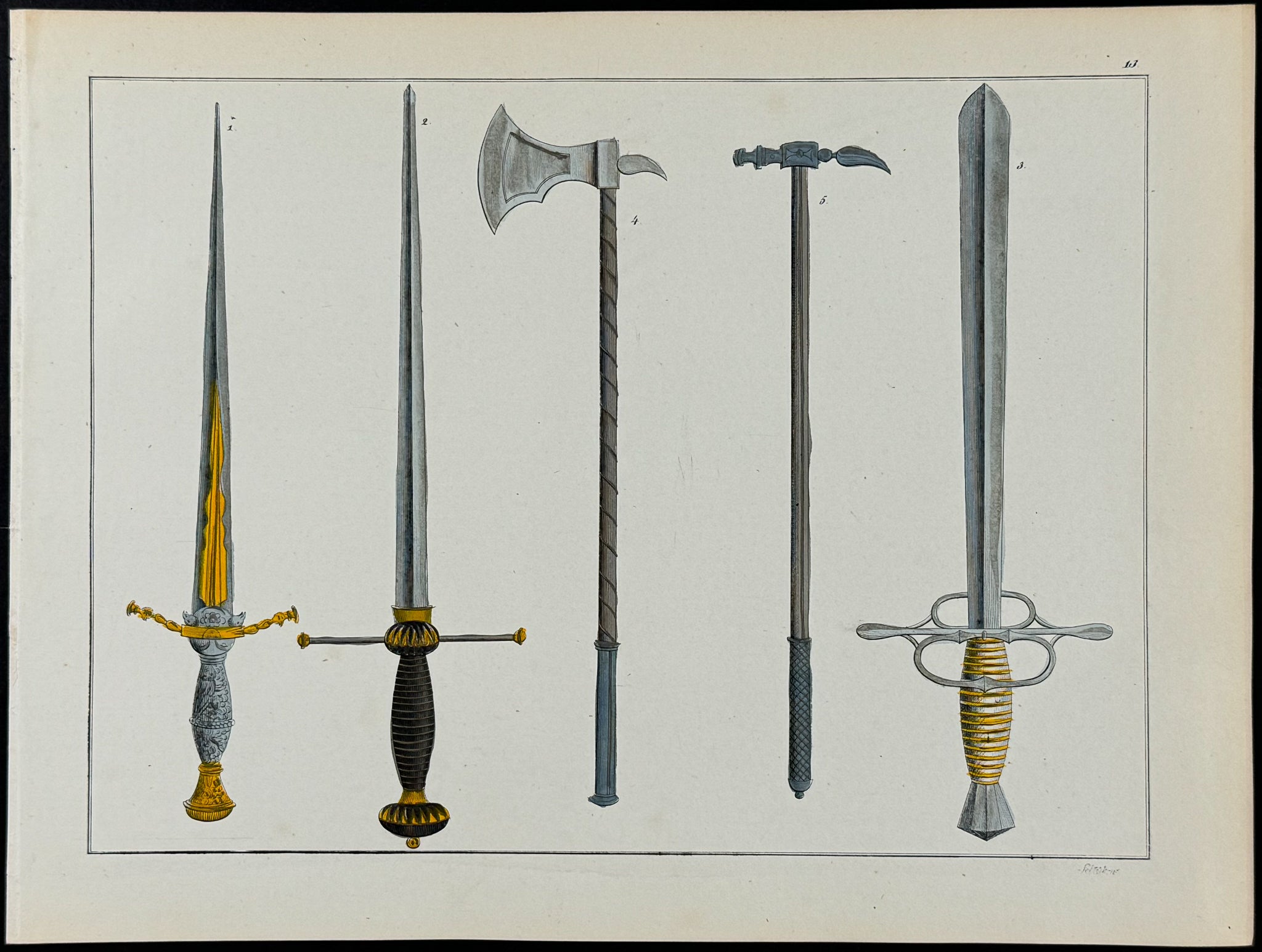 Medievel Fighting Instruments