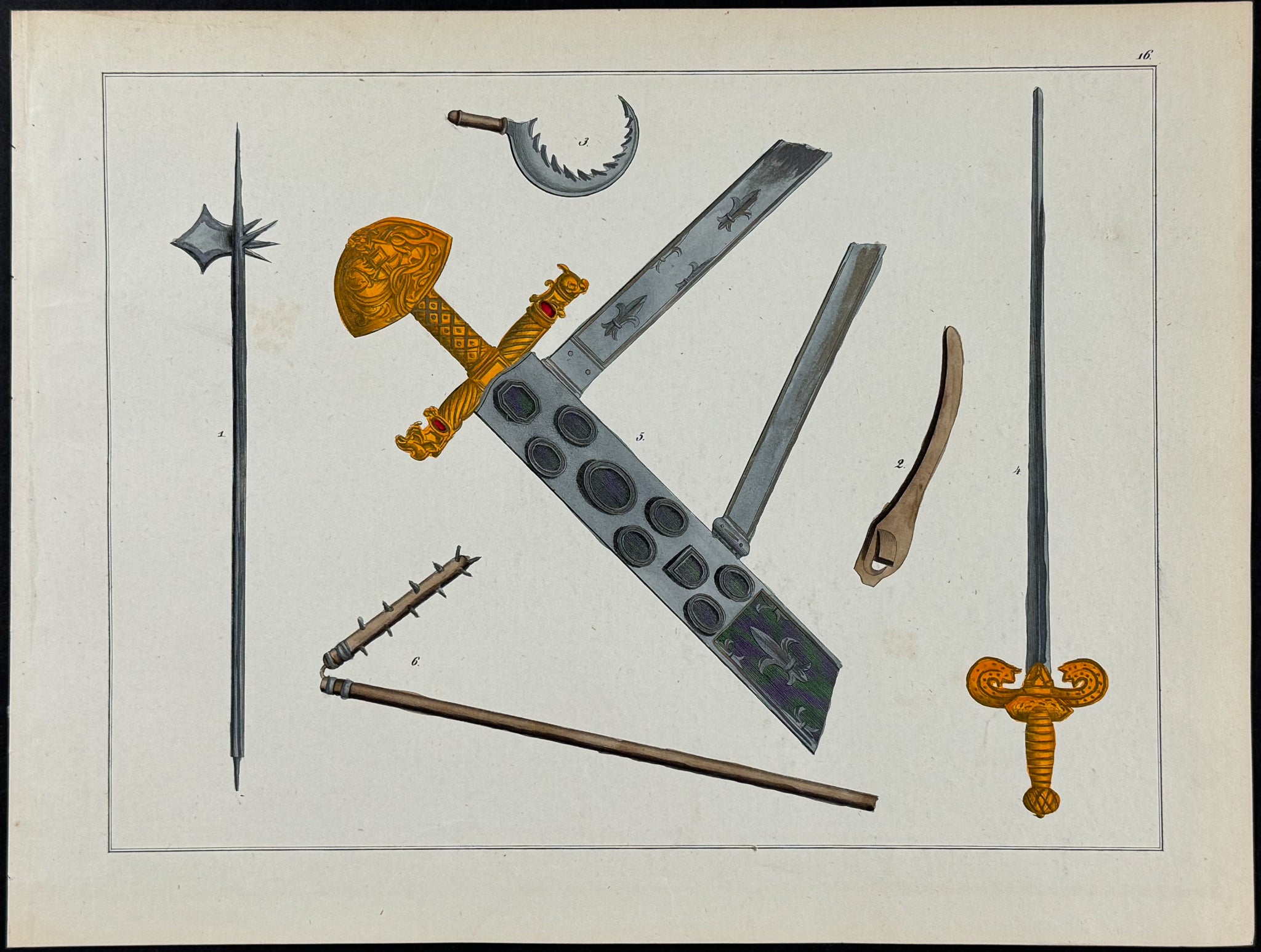 Medieval Sword & Fighting Instruments