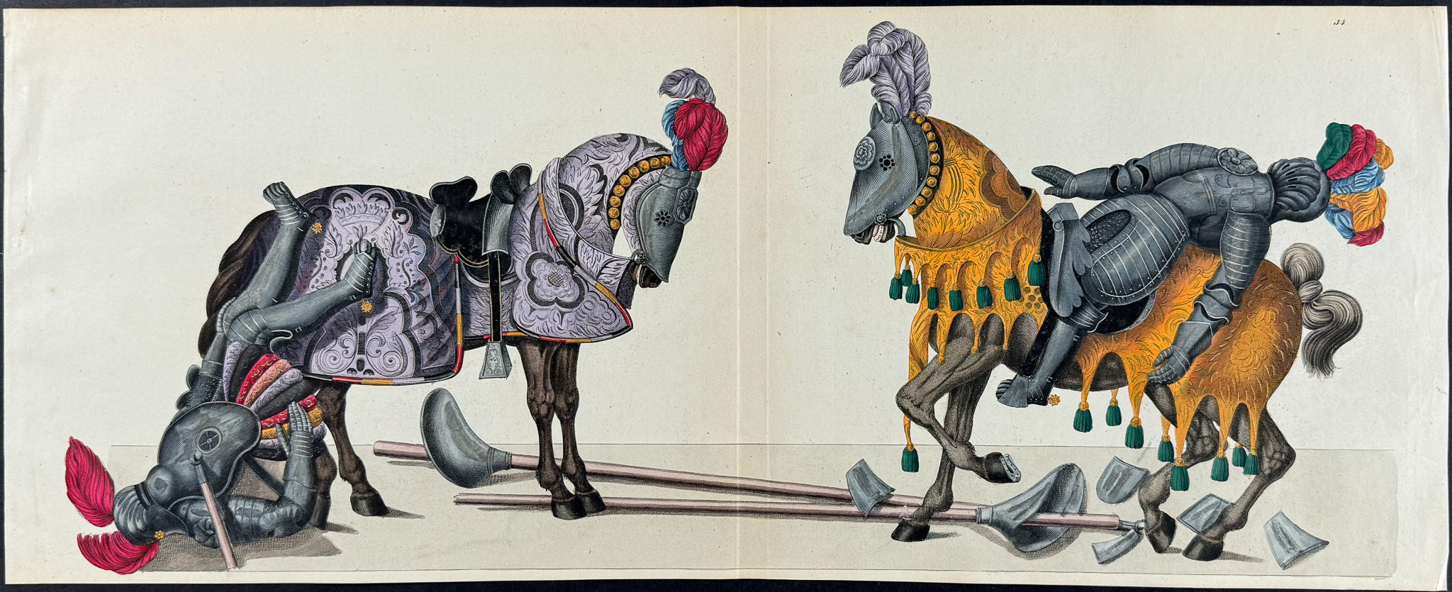 Knights After Jousting Match