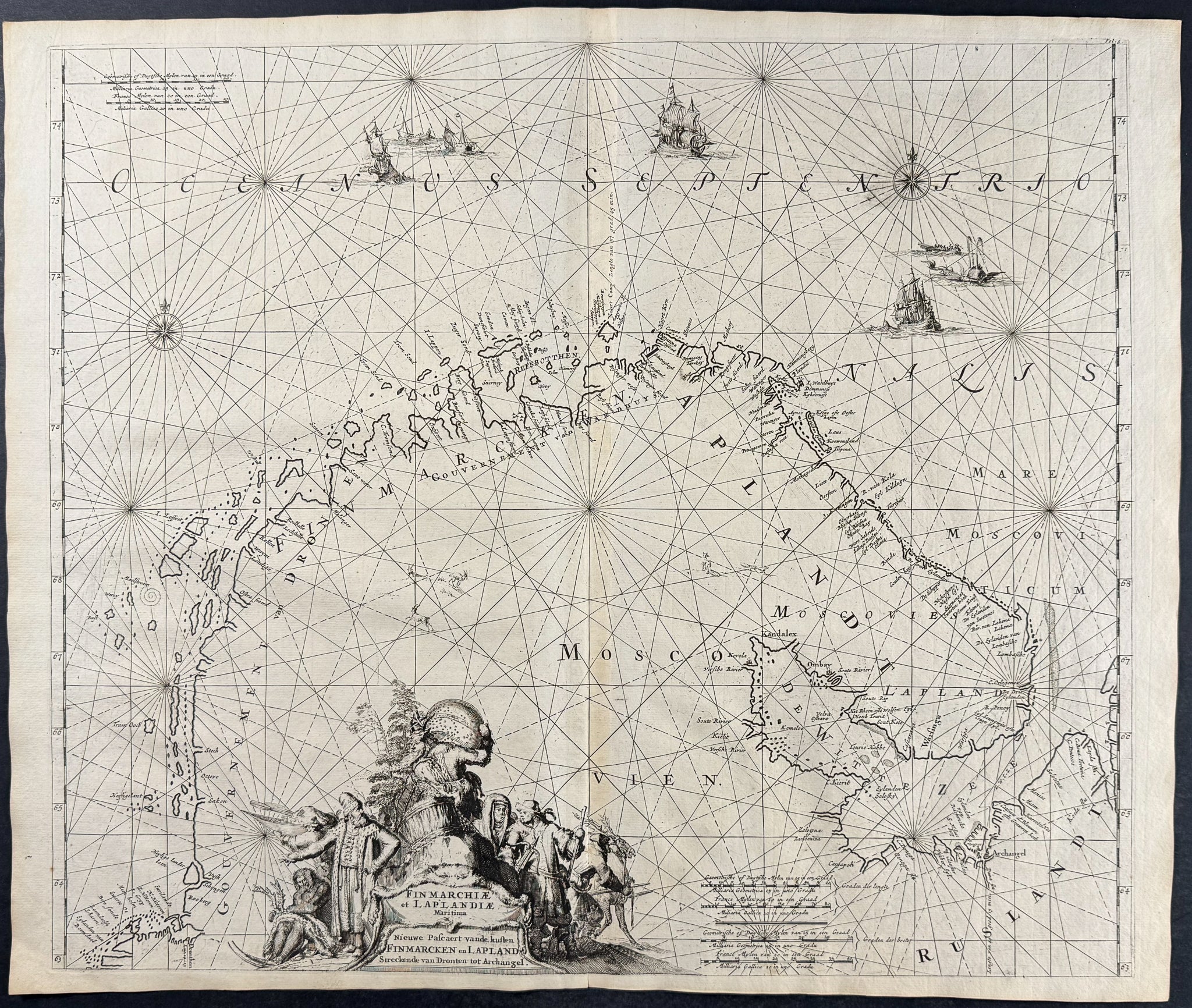 Map of Finmark & Lapland