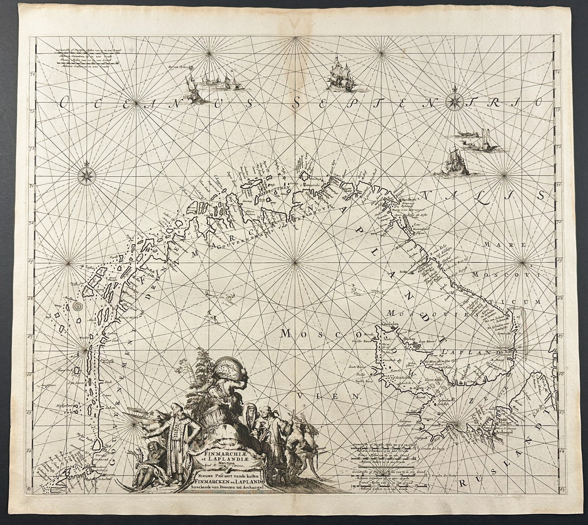 Map of Finmark & Lapland