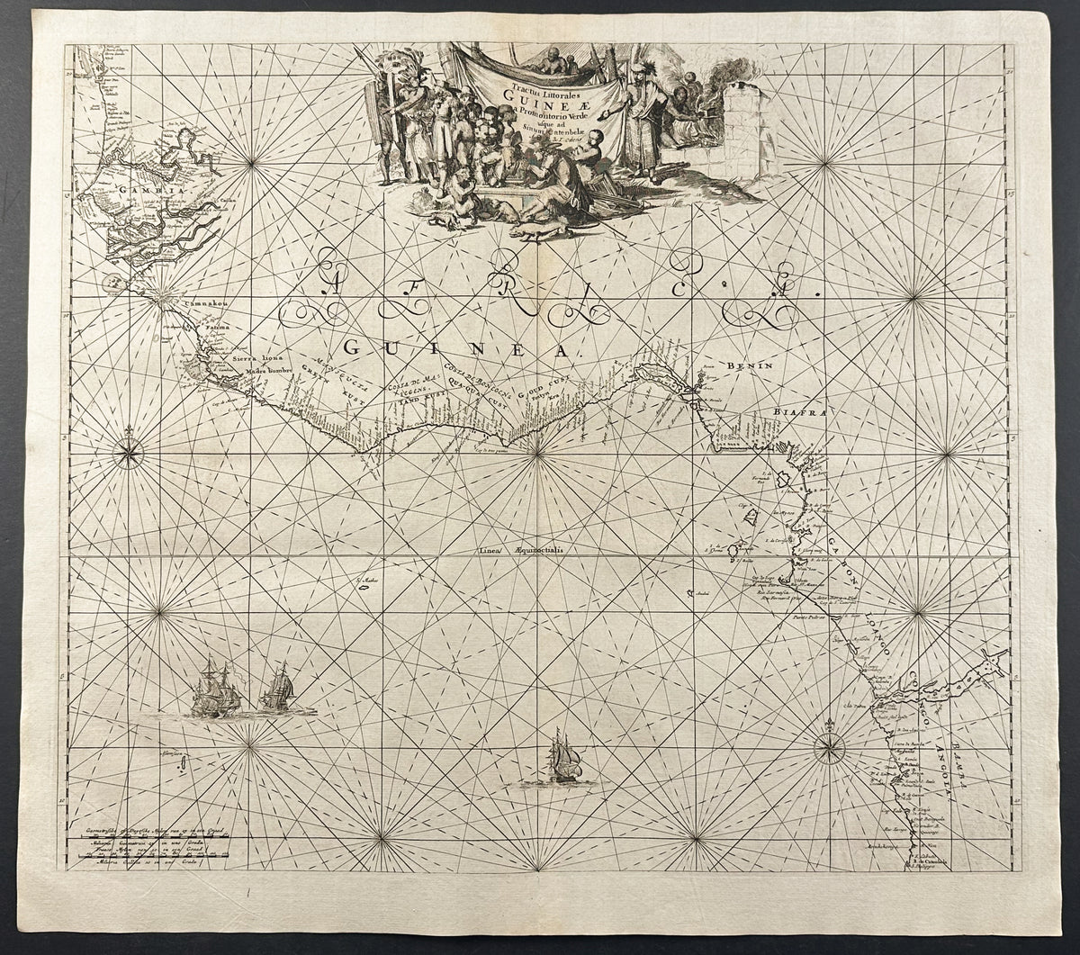 Map of the Gulf of Guinea