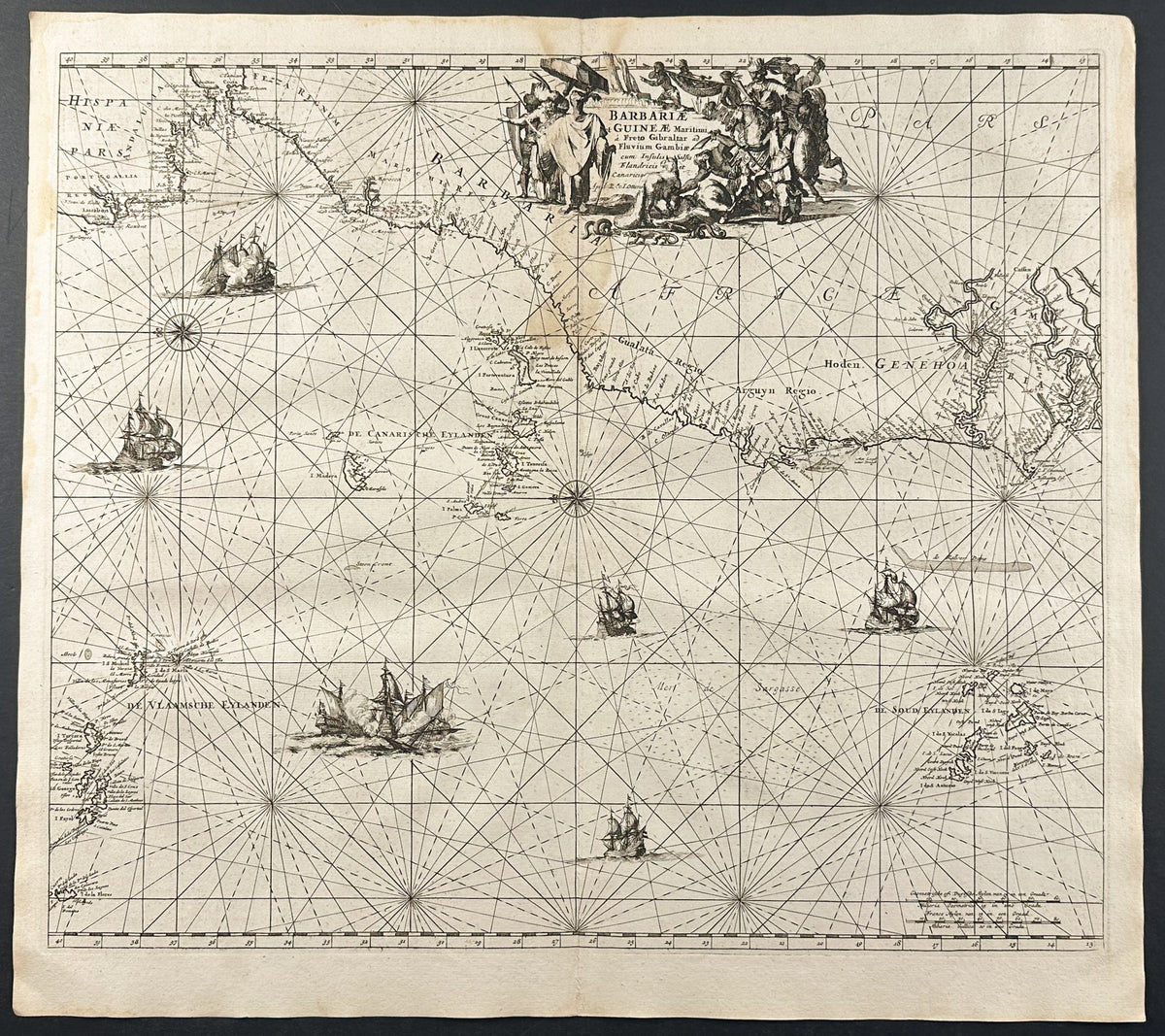 Map of the West Coast of Africa