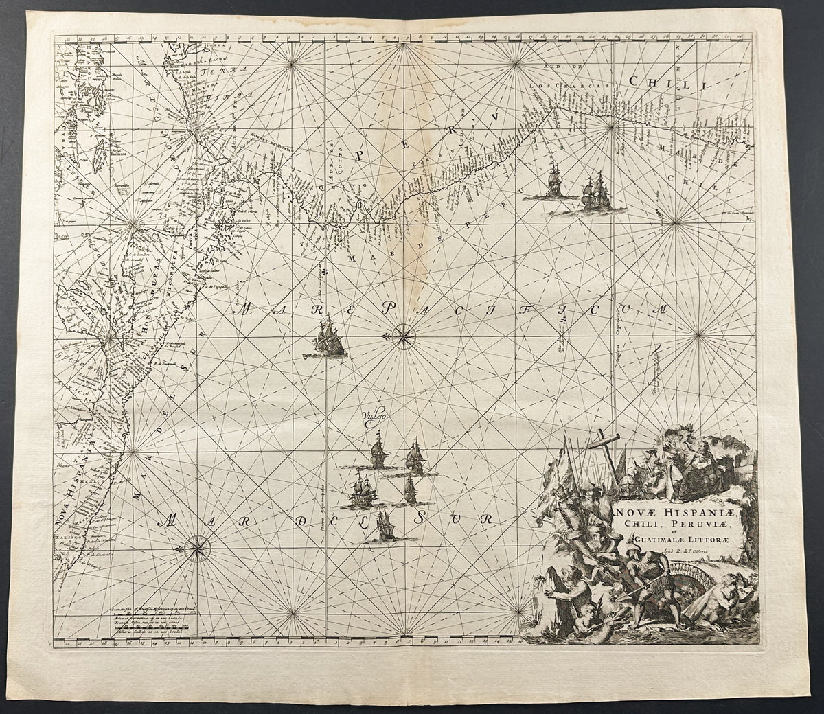 Map of the Eastern Pacific, including Peru, Chile, Mexico, etc.