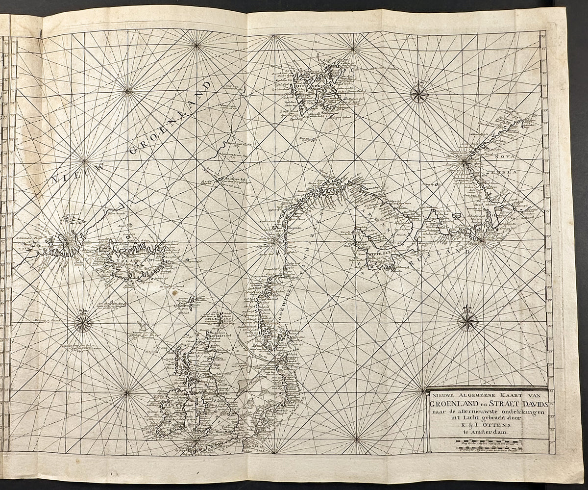 Map of the North Atlantic in Two Maps: Canada and Europe
