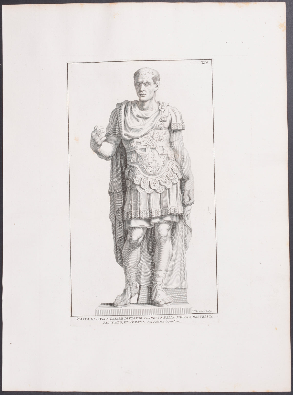 Julius Caesar Statue - Giulio Cesare Dittator