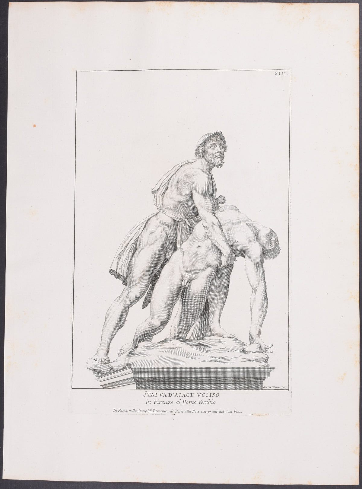 Nude Statue - Ajace Ucciso