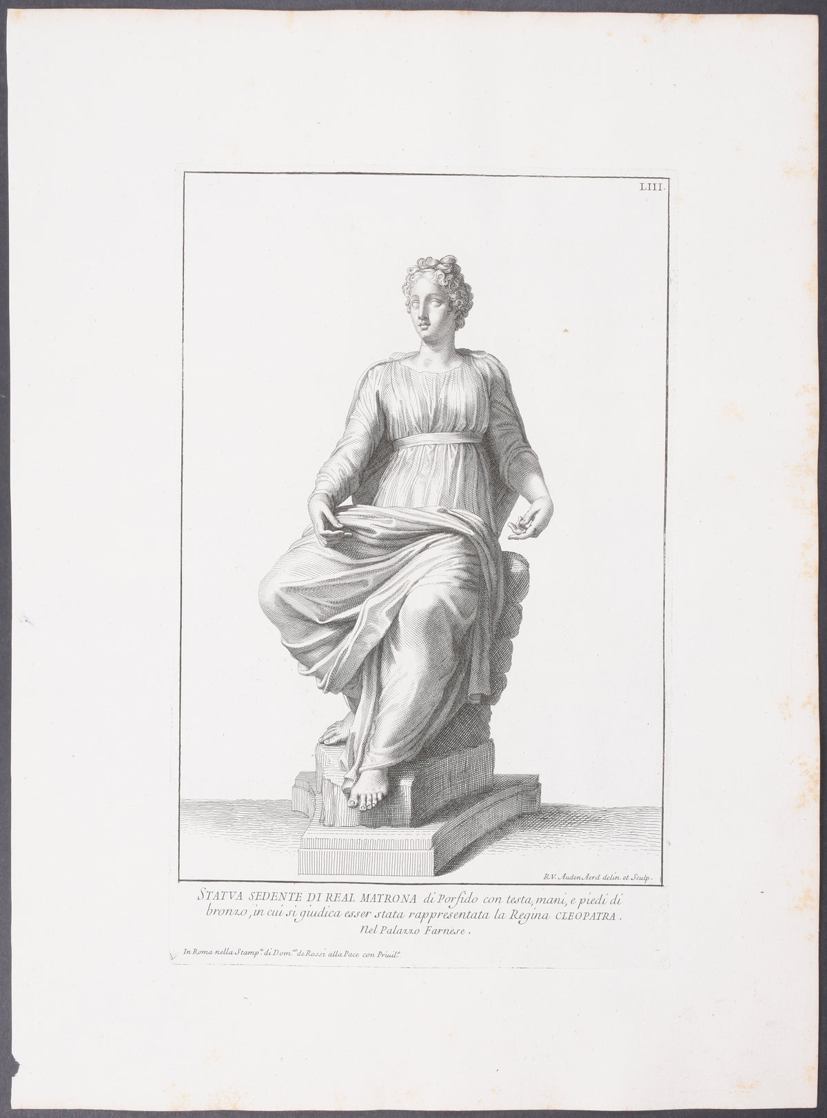 Statue - Sedente di real Matrona