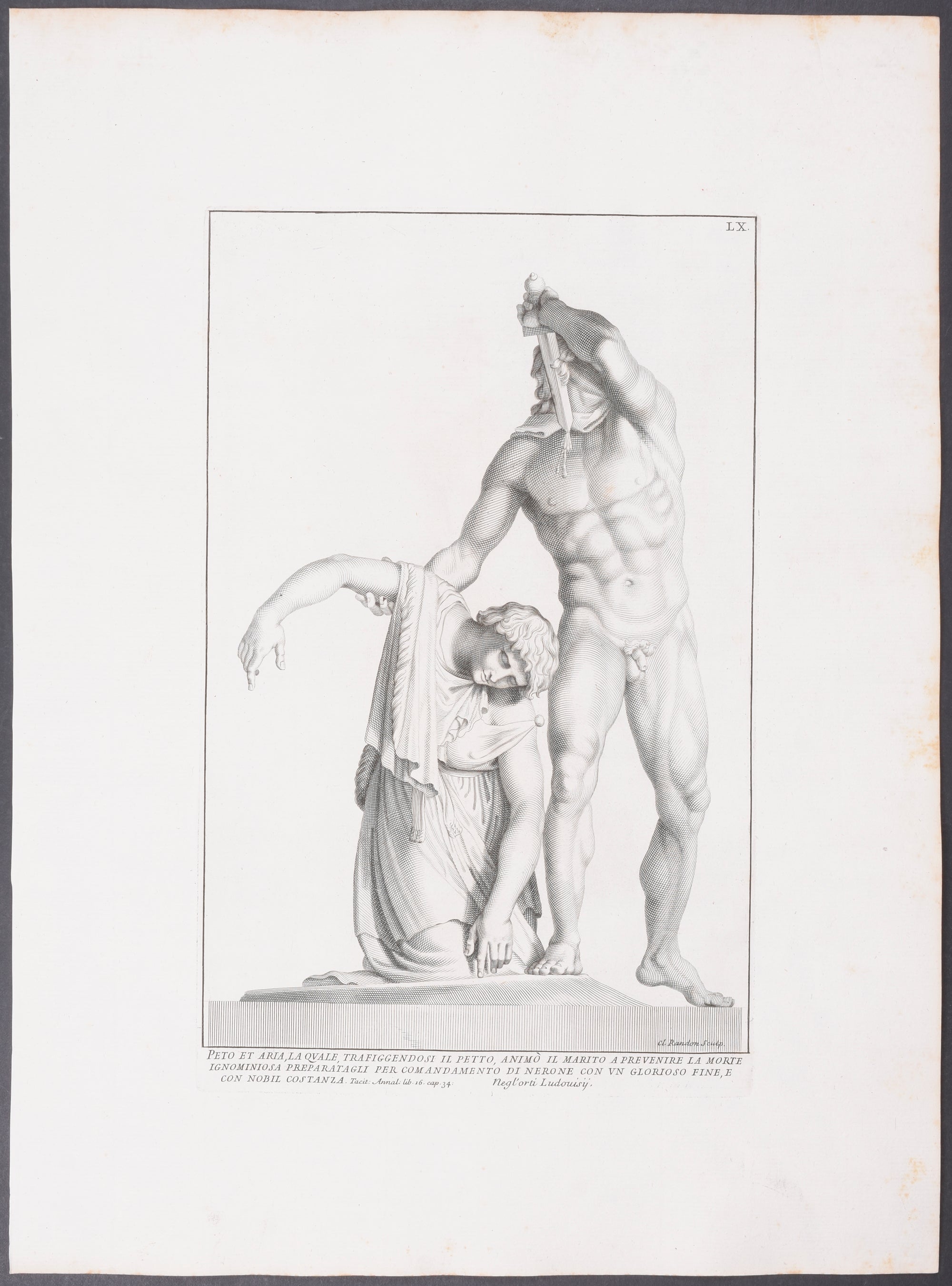 Nude Statue - Euterpe