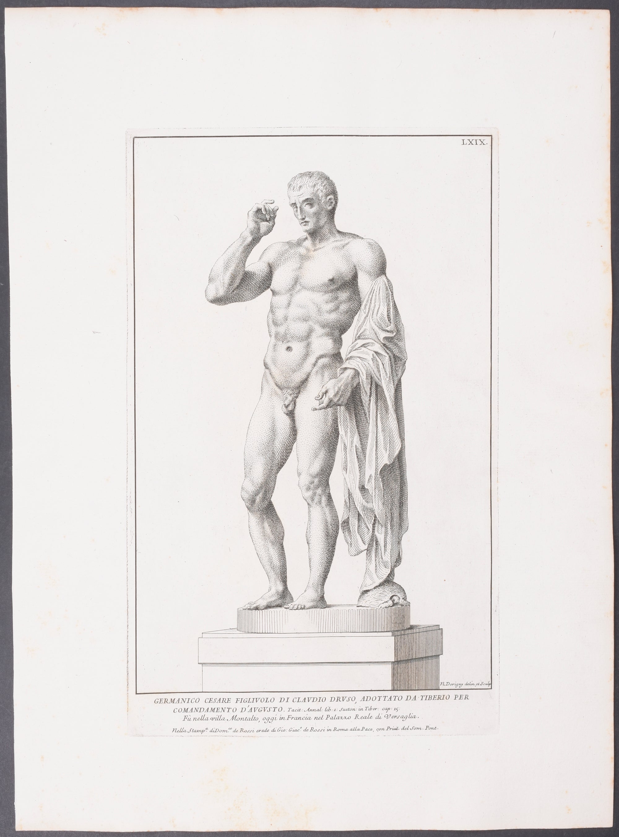 Statue - Paride con Abito, e Pileo Frigio