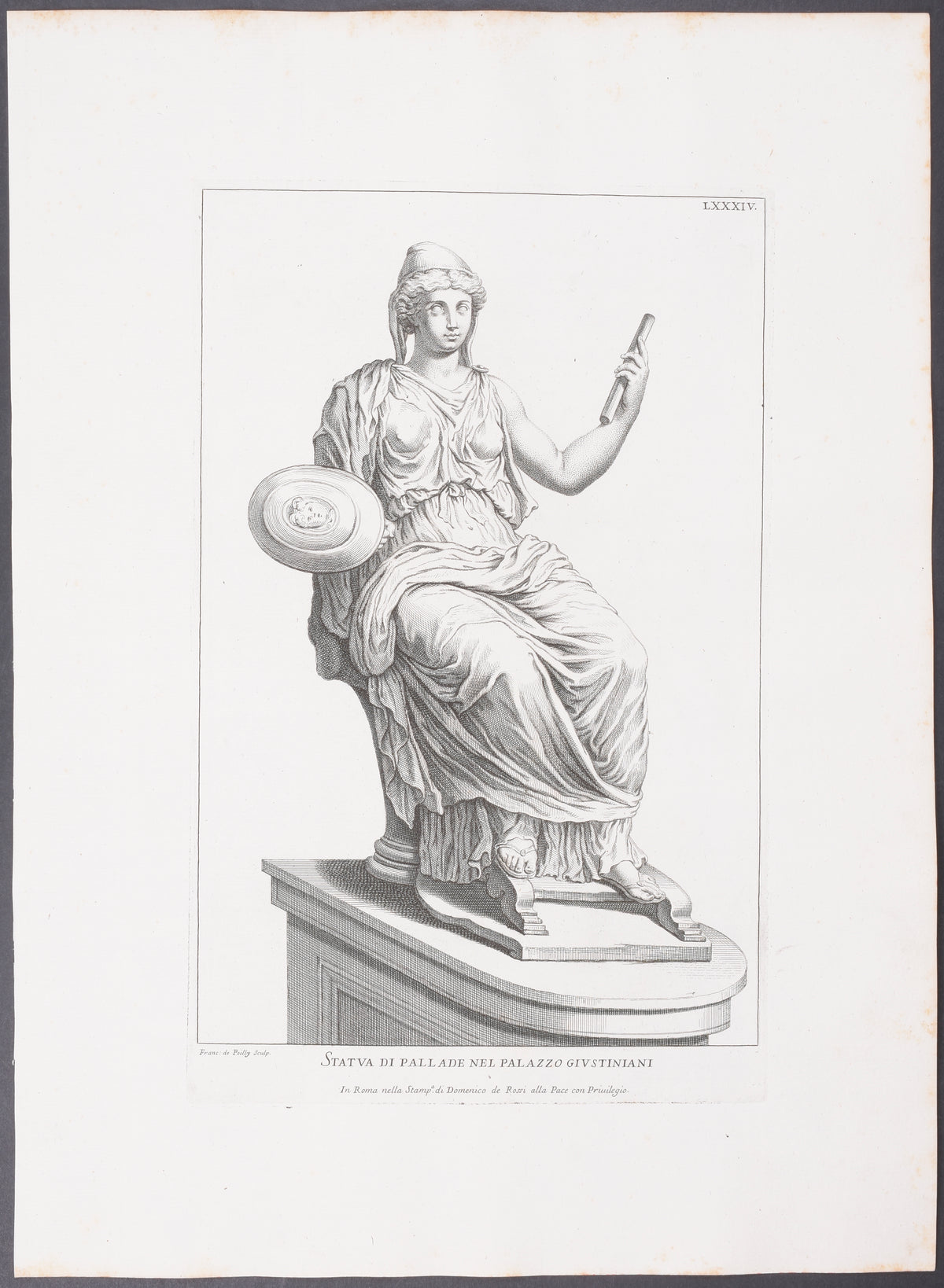 Statue - Pallade nel Palazzo Giustiniani
