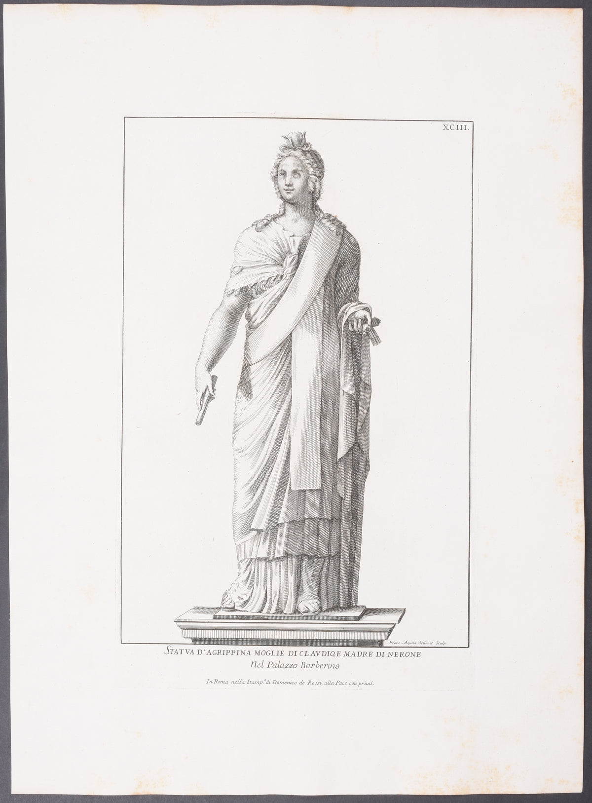 Statue - Agrippina Moglie di Claudio e Madre di Nerone