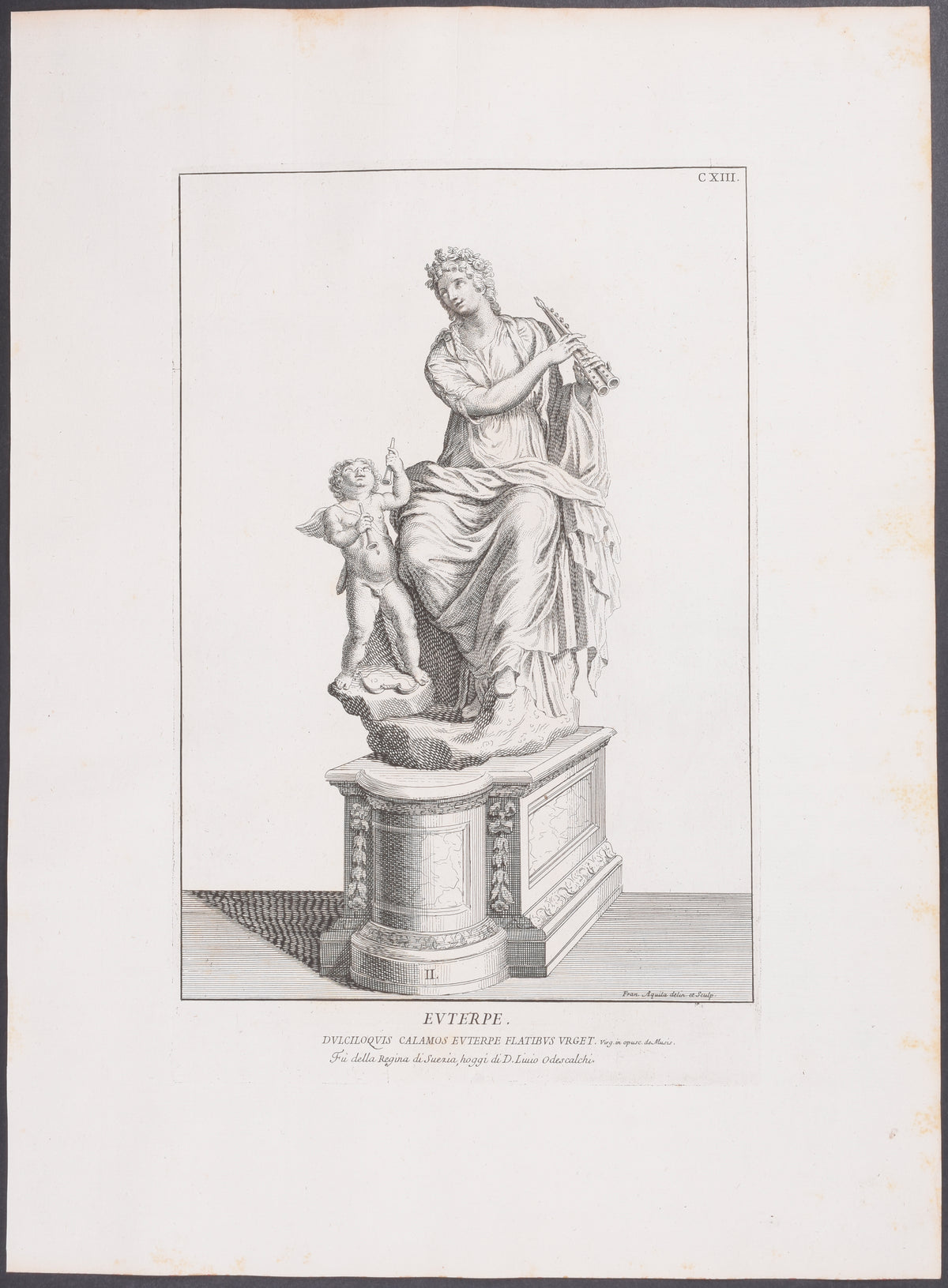 Nude Statue - Euterpe