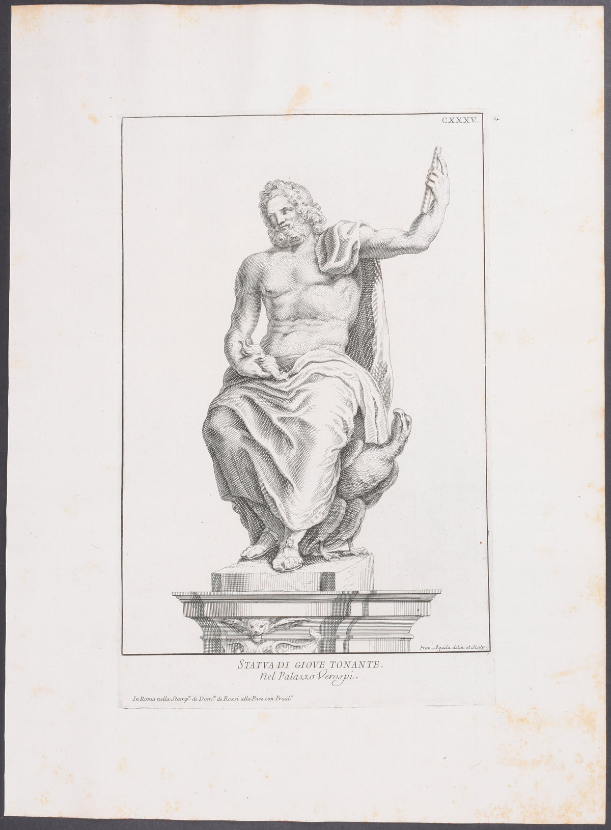 Nude Statue - Giove Tonante