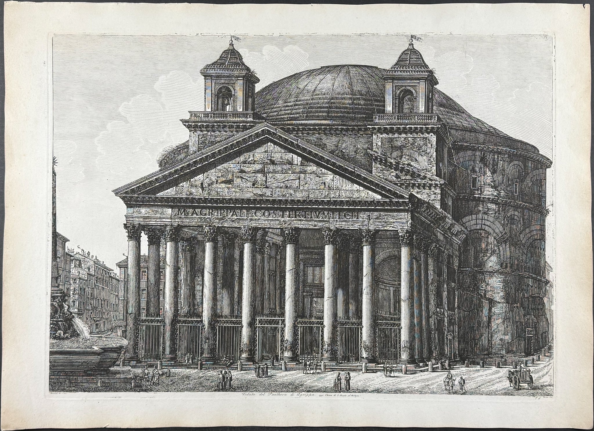 Pantheon - Veduta del Panthon di Agrippa