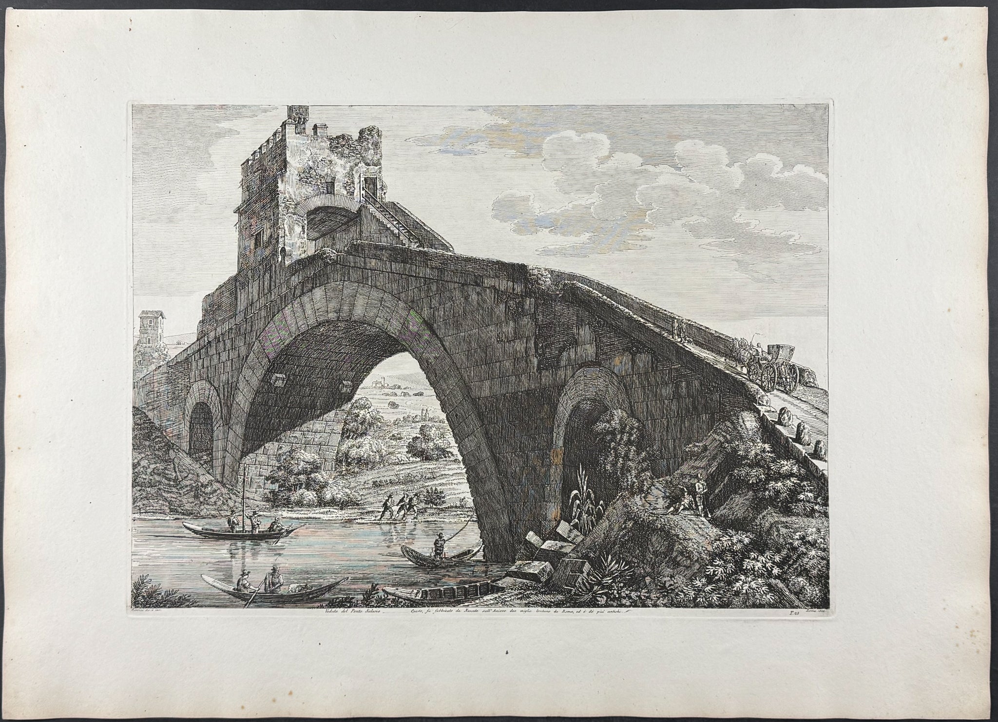 Veduta del Ponte Salario