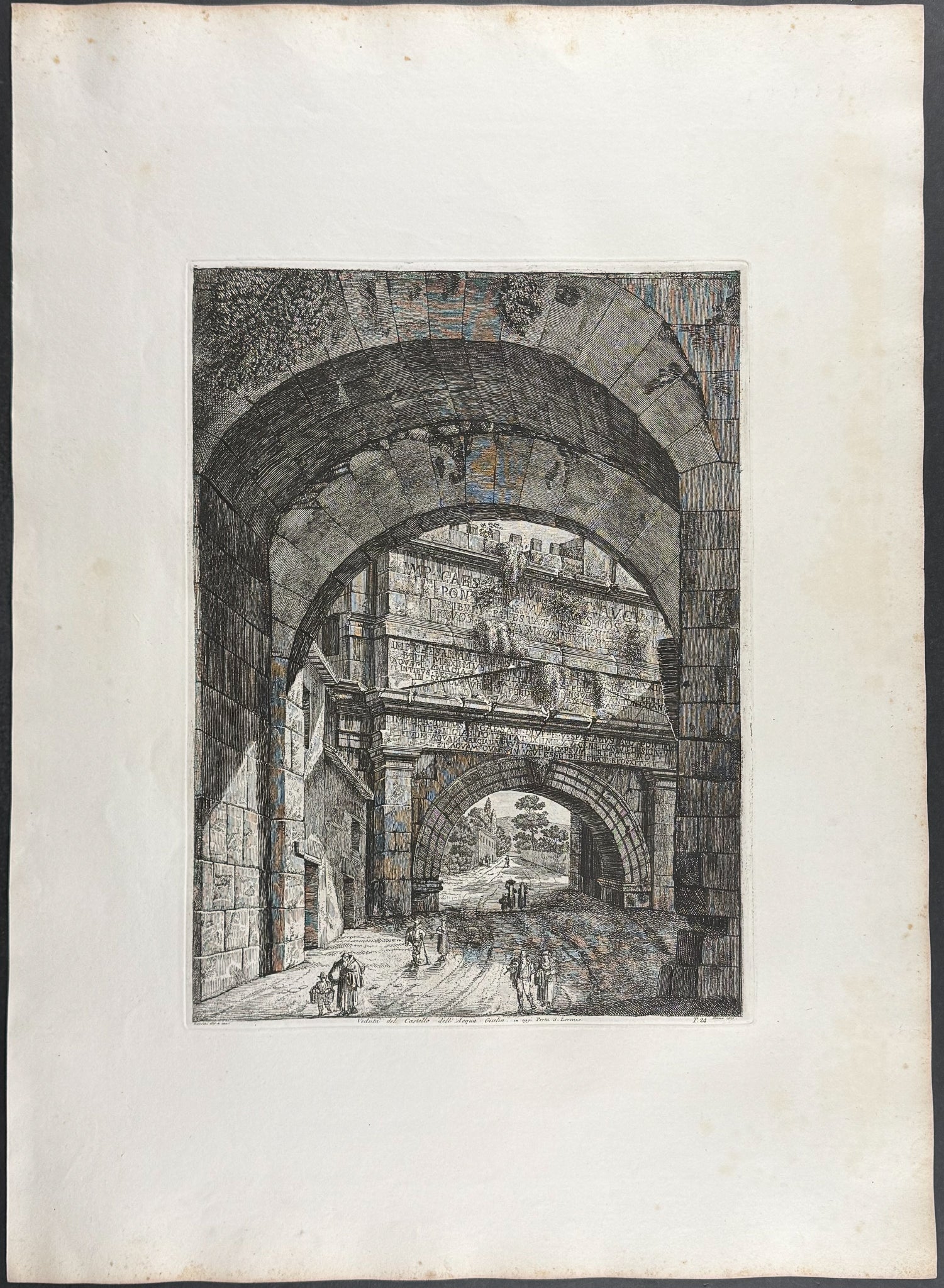 Veduta del Castello dell'Acqua Giulia