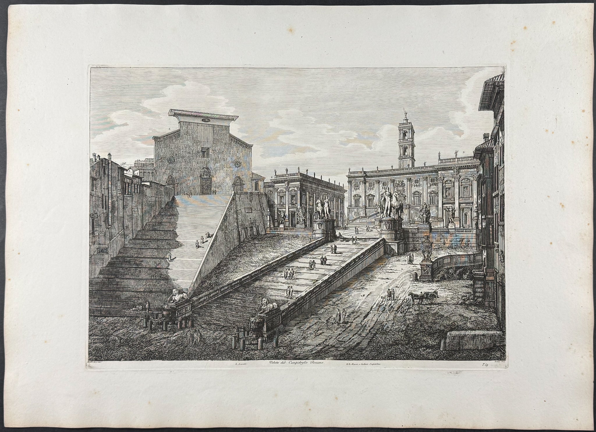 Veduta del Campidoglio Romano