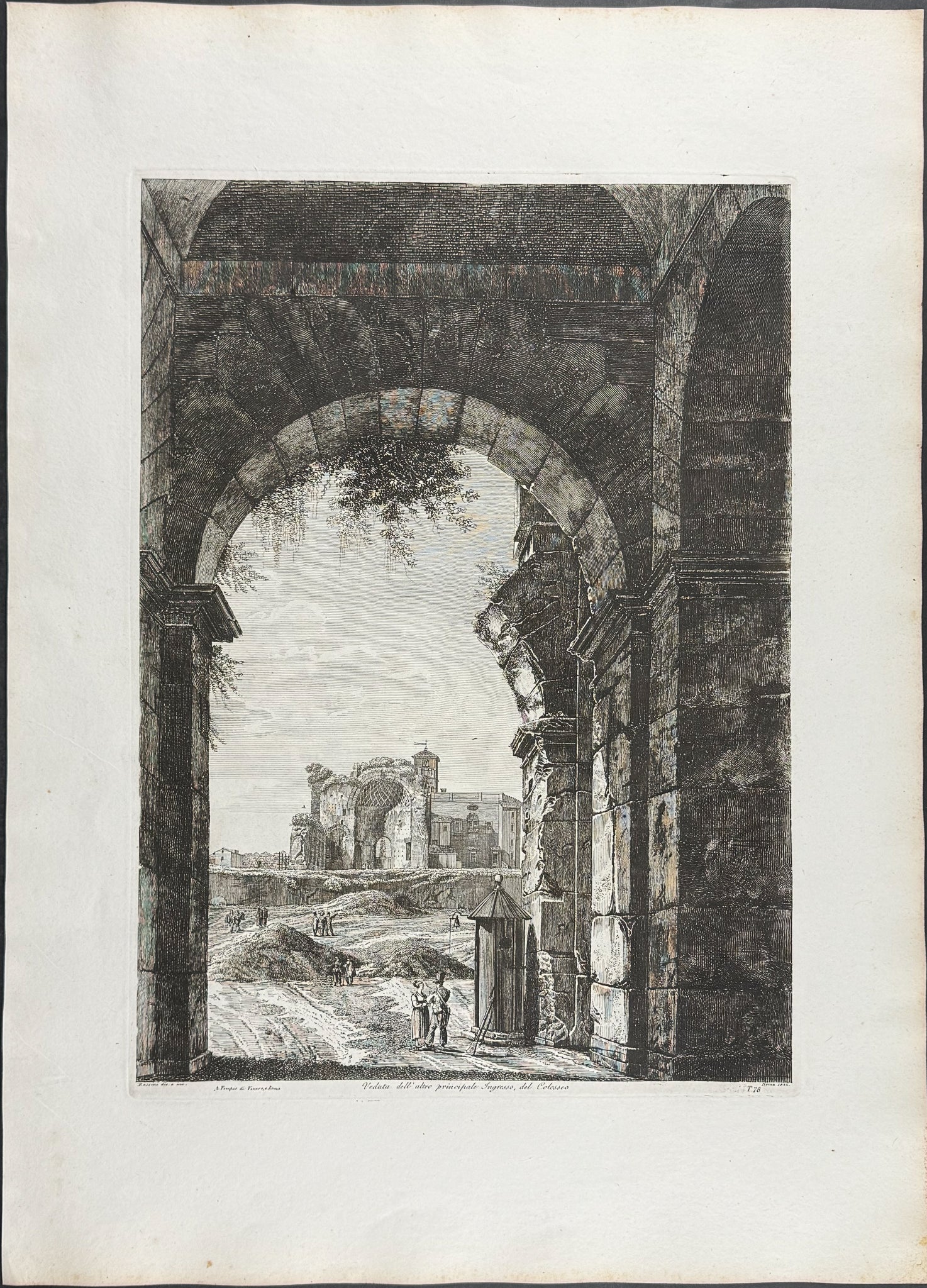 Colosseum - Veduta dell'altro principale Ingresso, del Colosseo