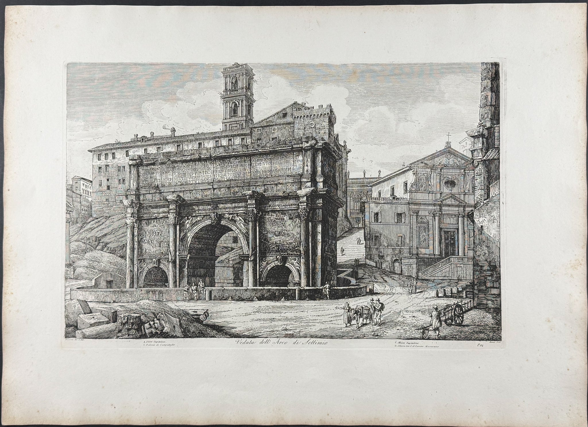 Arch of Septimius Severus - Veduta dell'Arco di Settimio