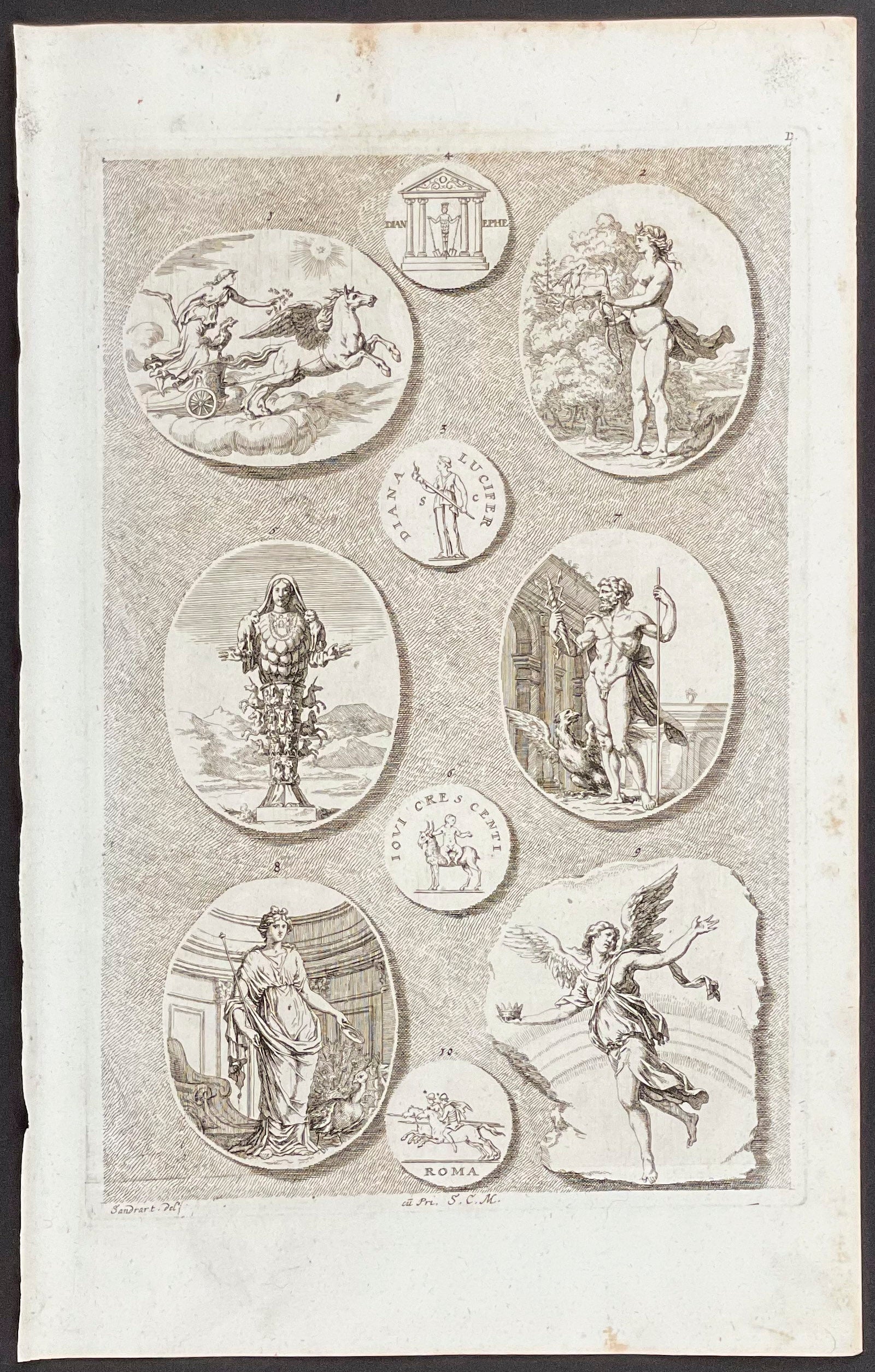 Allegorical or Mythological Scene or Vignette