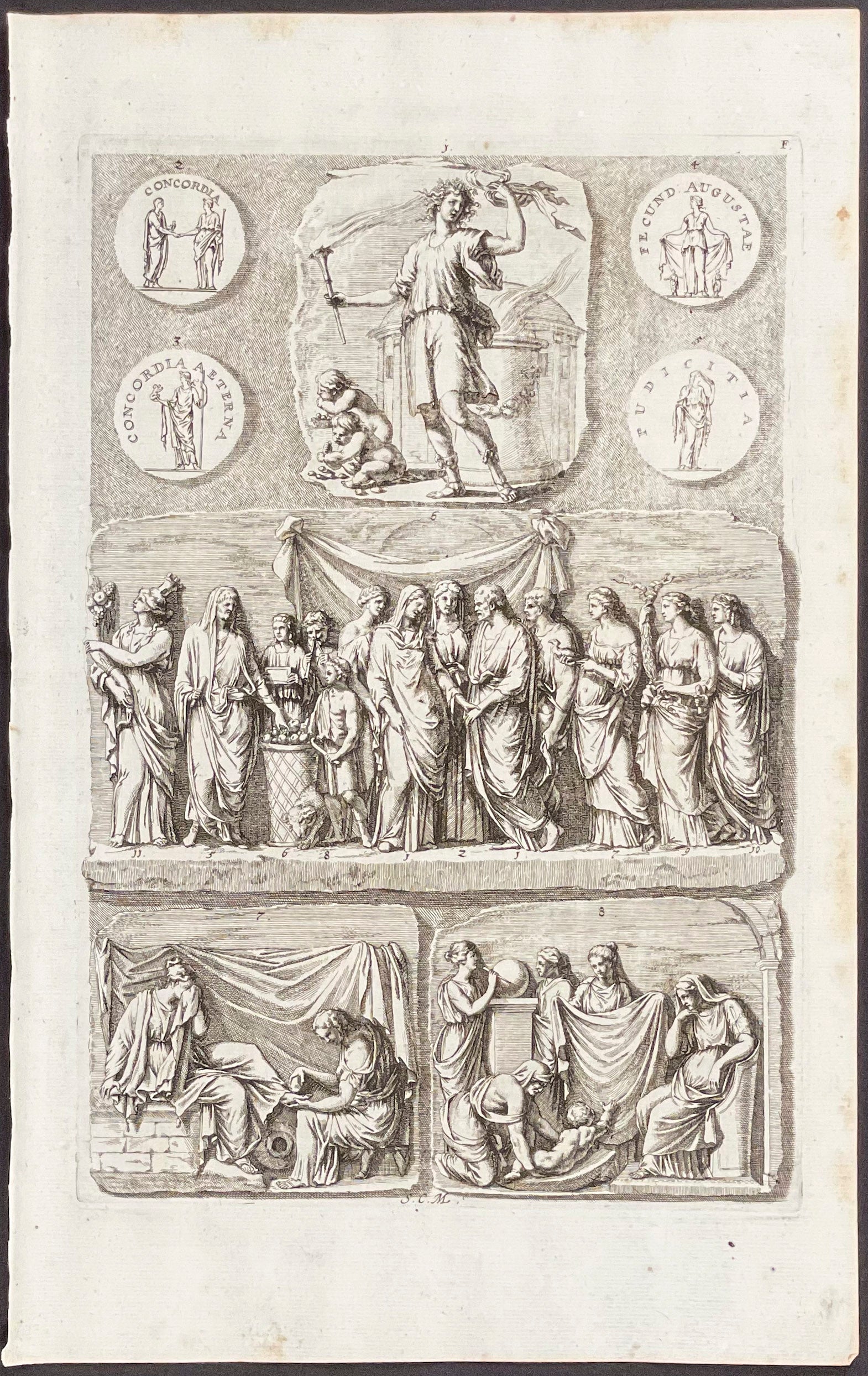 Allegorical or Mythological Scene or Vignette