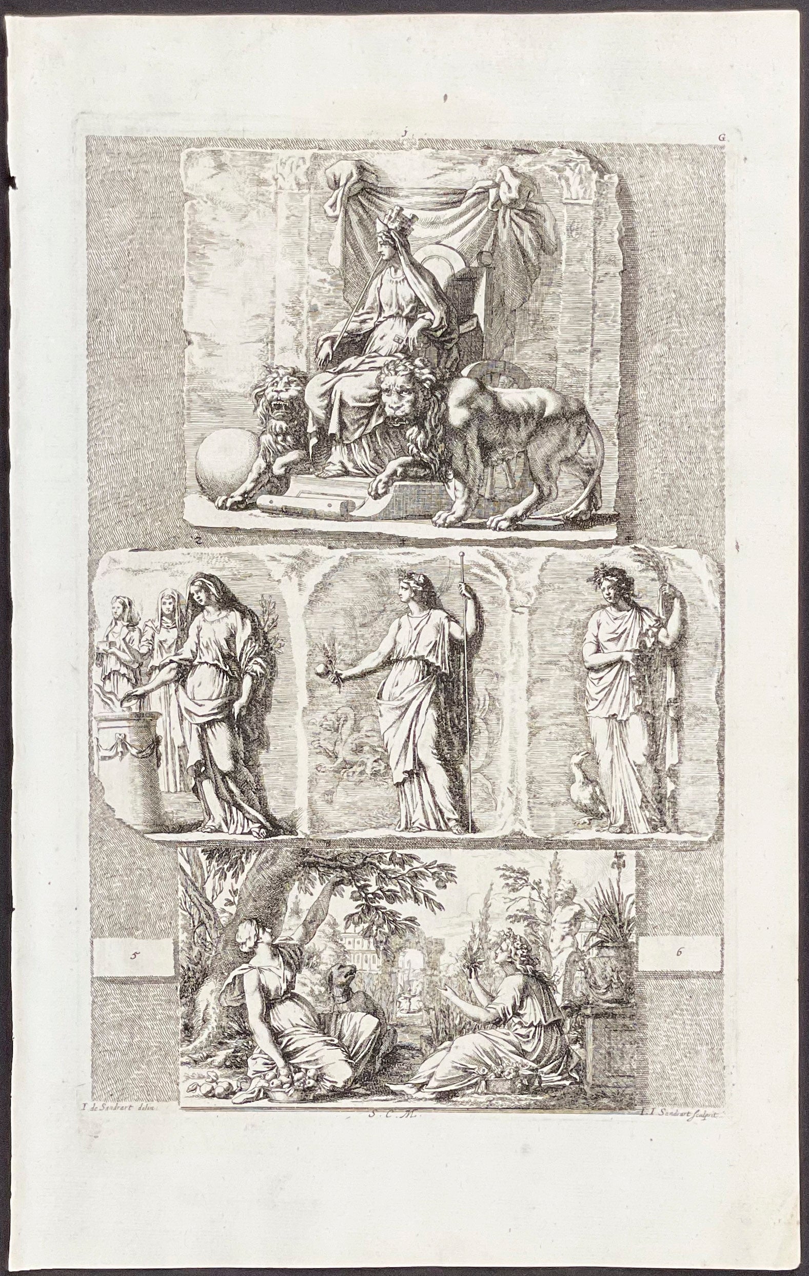 Allegorical or Mythological Scene or Vignette