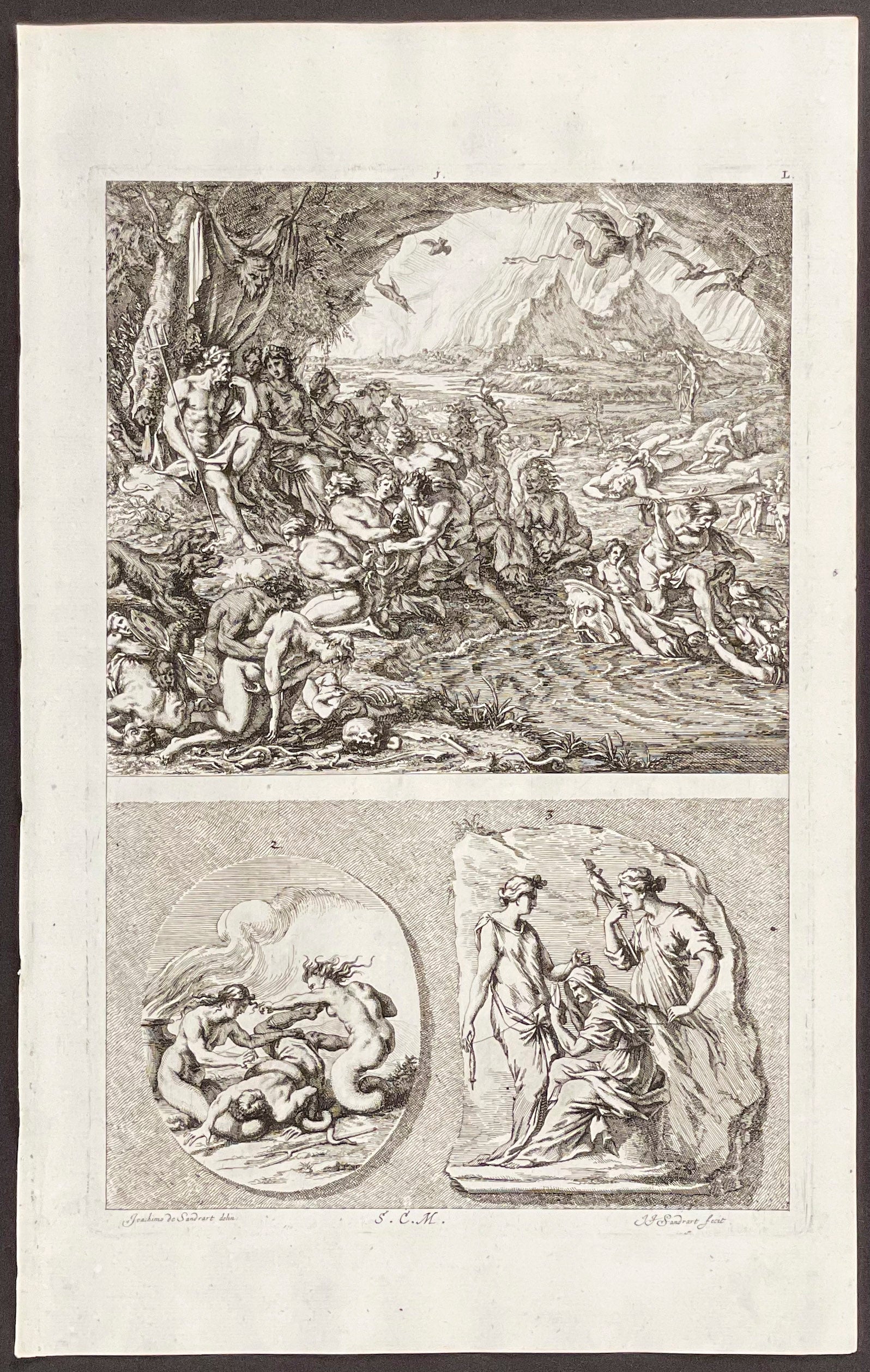 Allegorical or Mythological Scene or Vignette