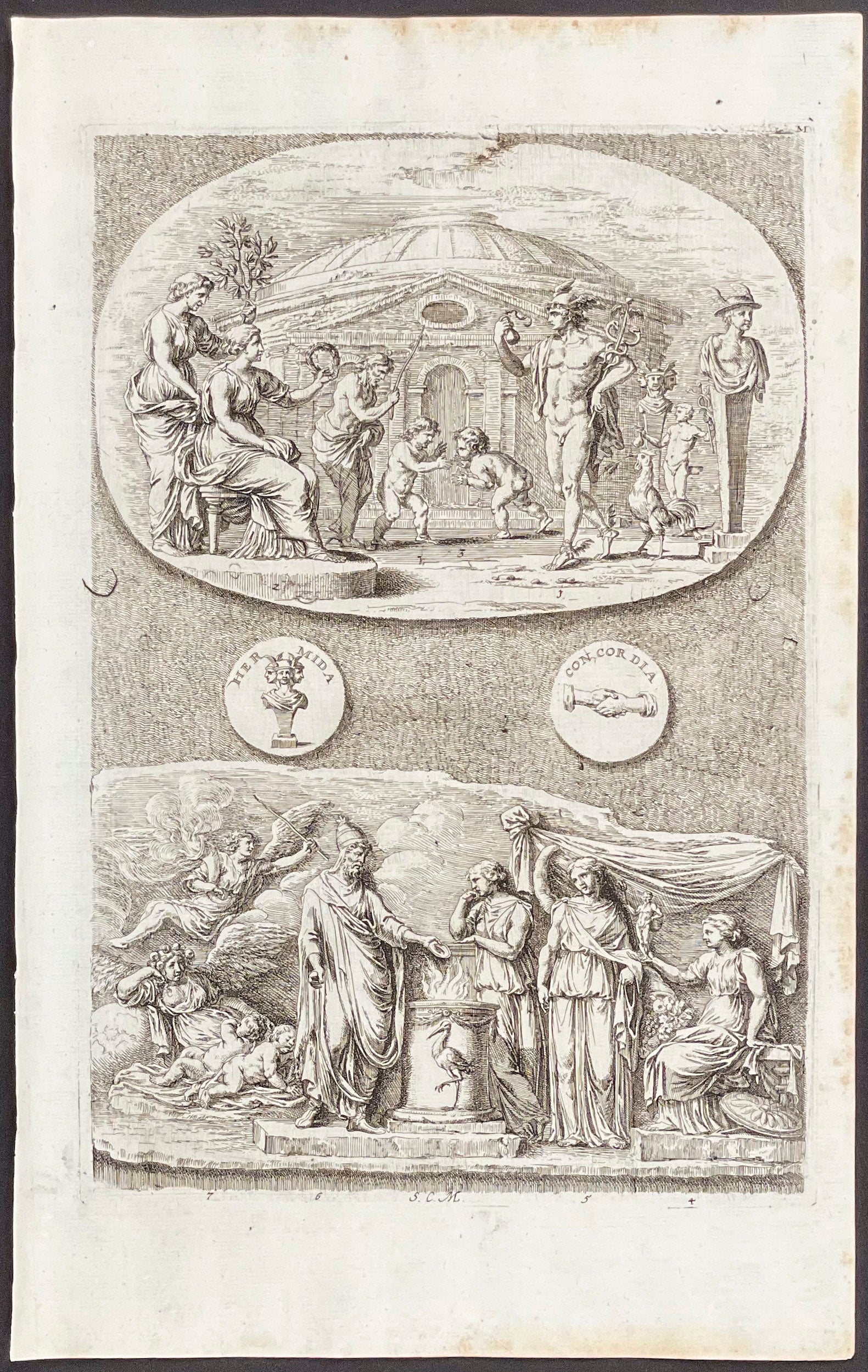 Allegorical or Mythological Scene or Vignette