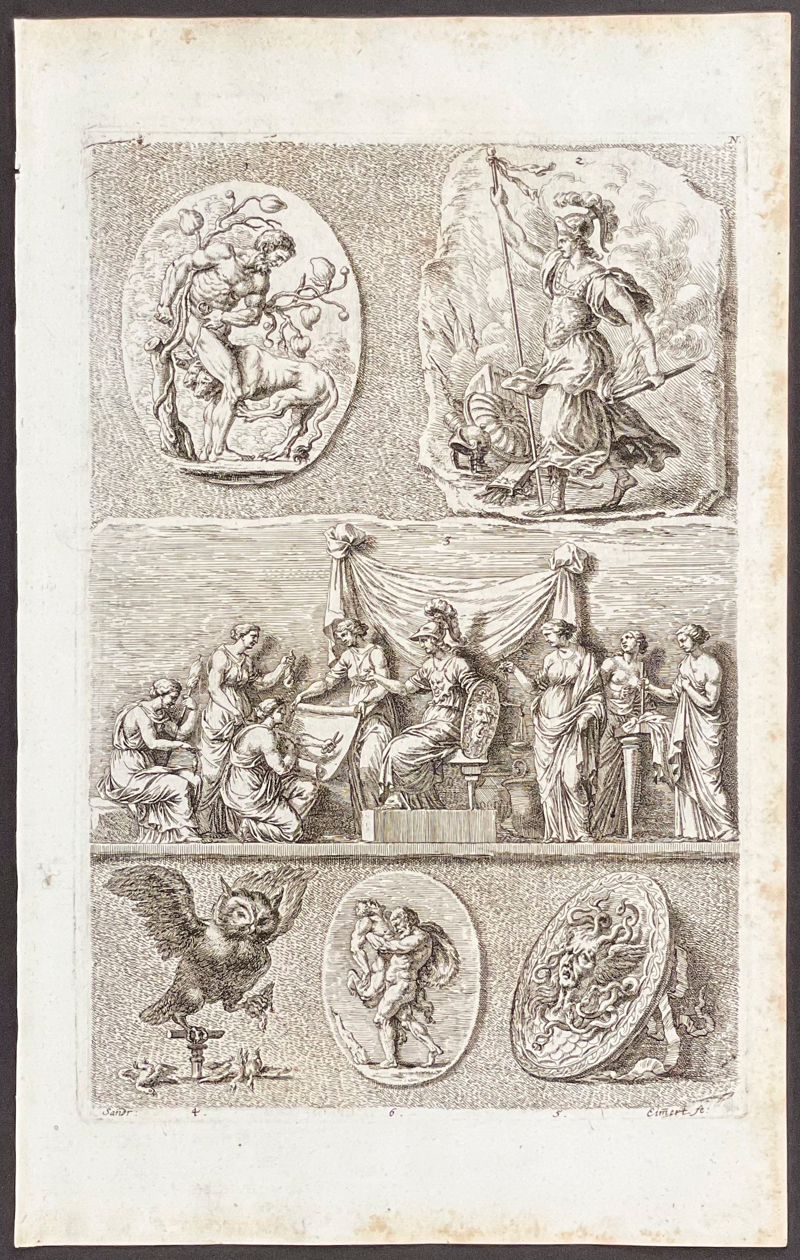 Allegorical or Mythological Scene or Vignette