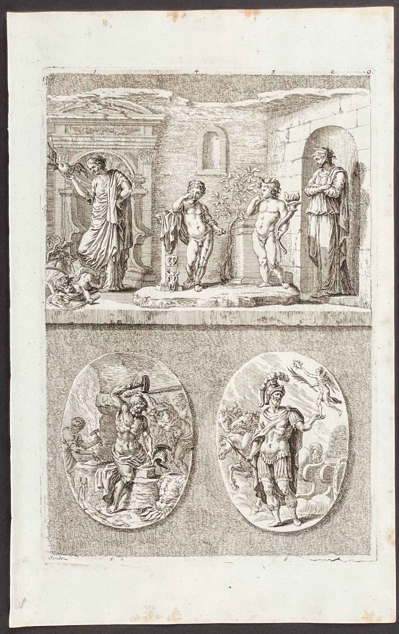 Allegorical or Mythological Scene or Vignette