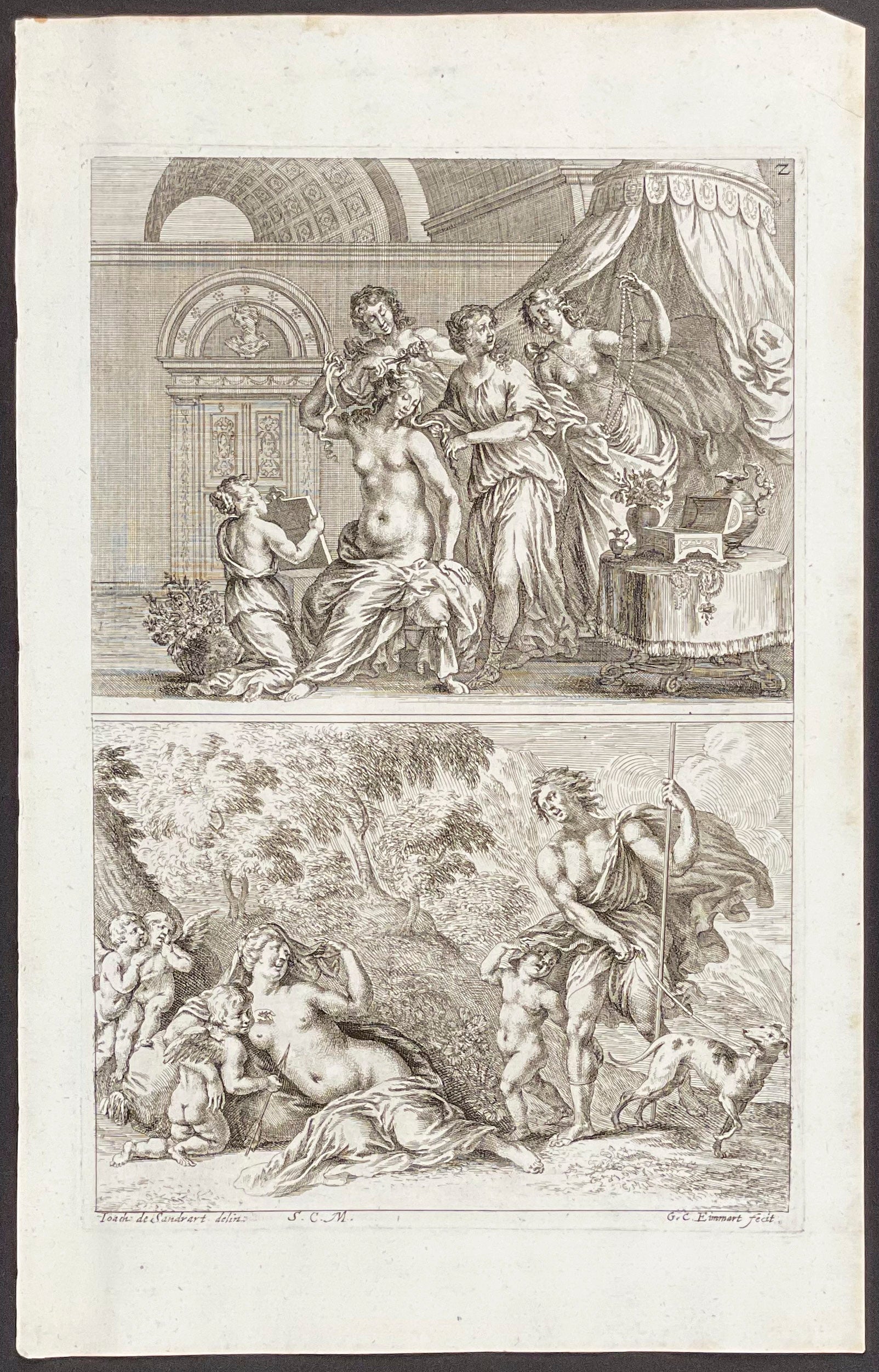 Allegorical or Mythological Scene or Vignette