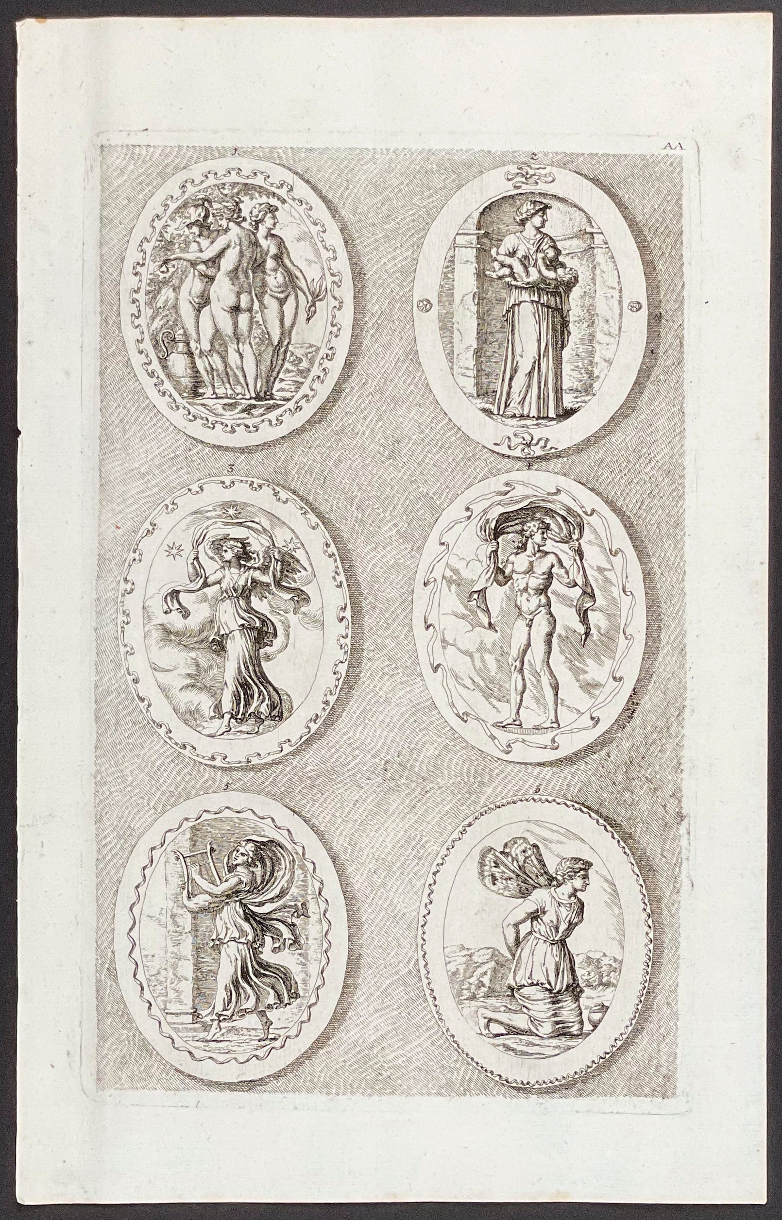 Allegorical or Mythological Scene or Vignette