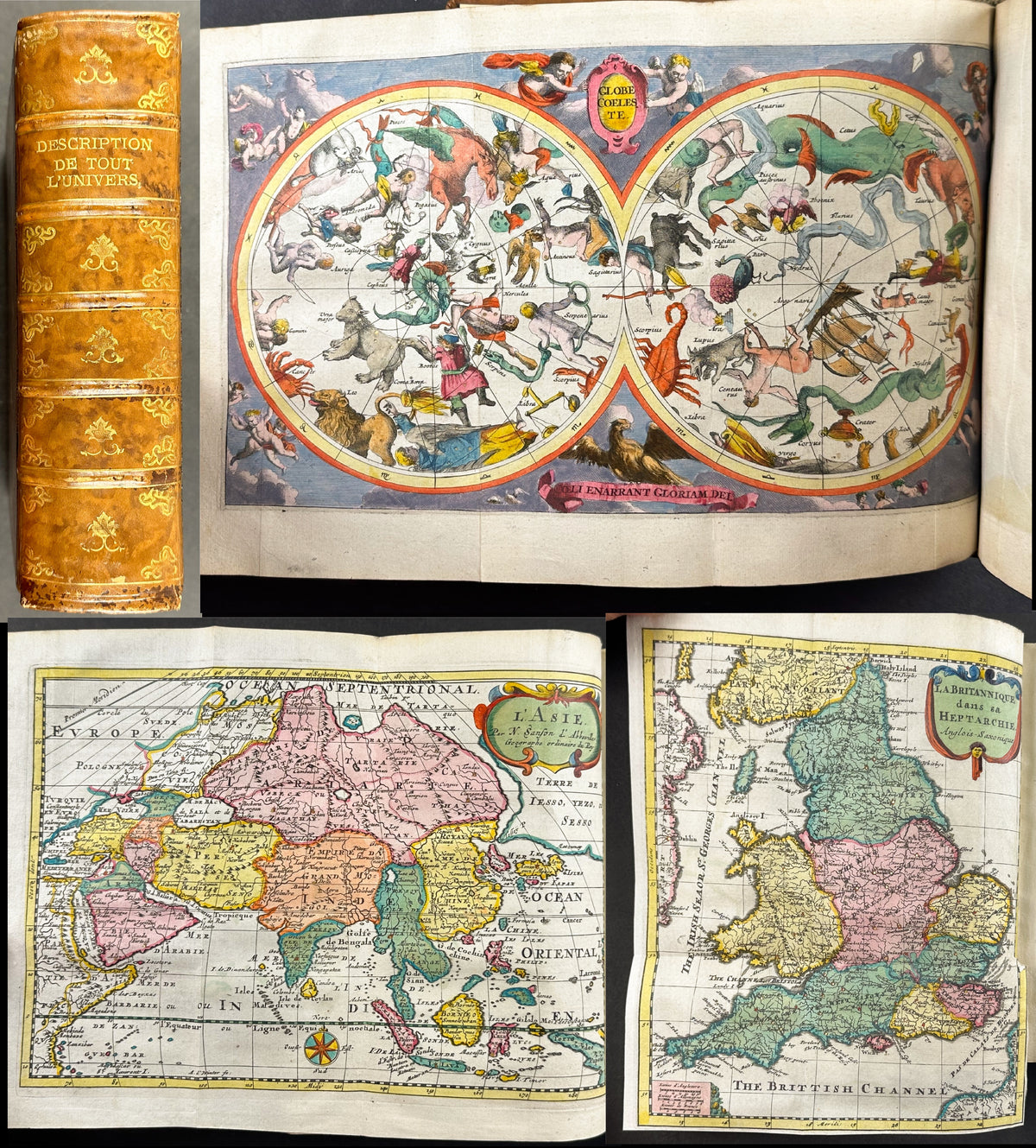 Description de tout l’Univers... [suivi de] L'usage des globes celestes et terrestres et des spheres....