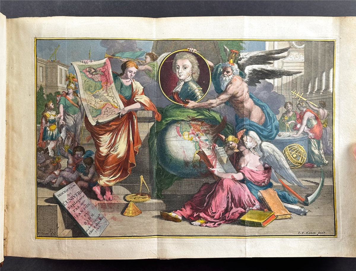 Description de tout l’Univers... [suivi de] L'usage des globes celestes et terrestres et des spheres....